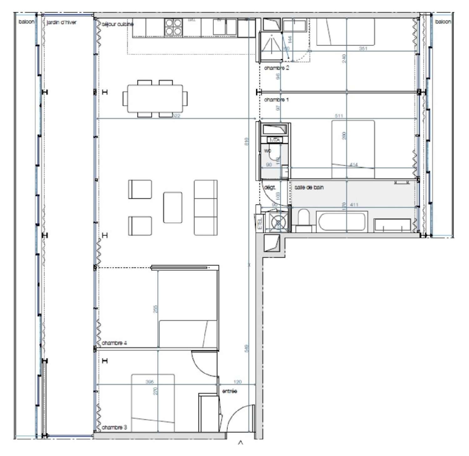  te koop appartement Paris 14e Arrondissement Parijs (Seine) 5