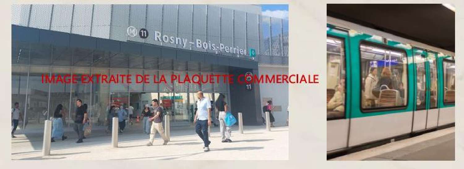  à vendre appartement Rosny-sous-Bois Seine-Saint-Denis 4