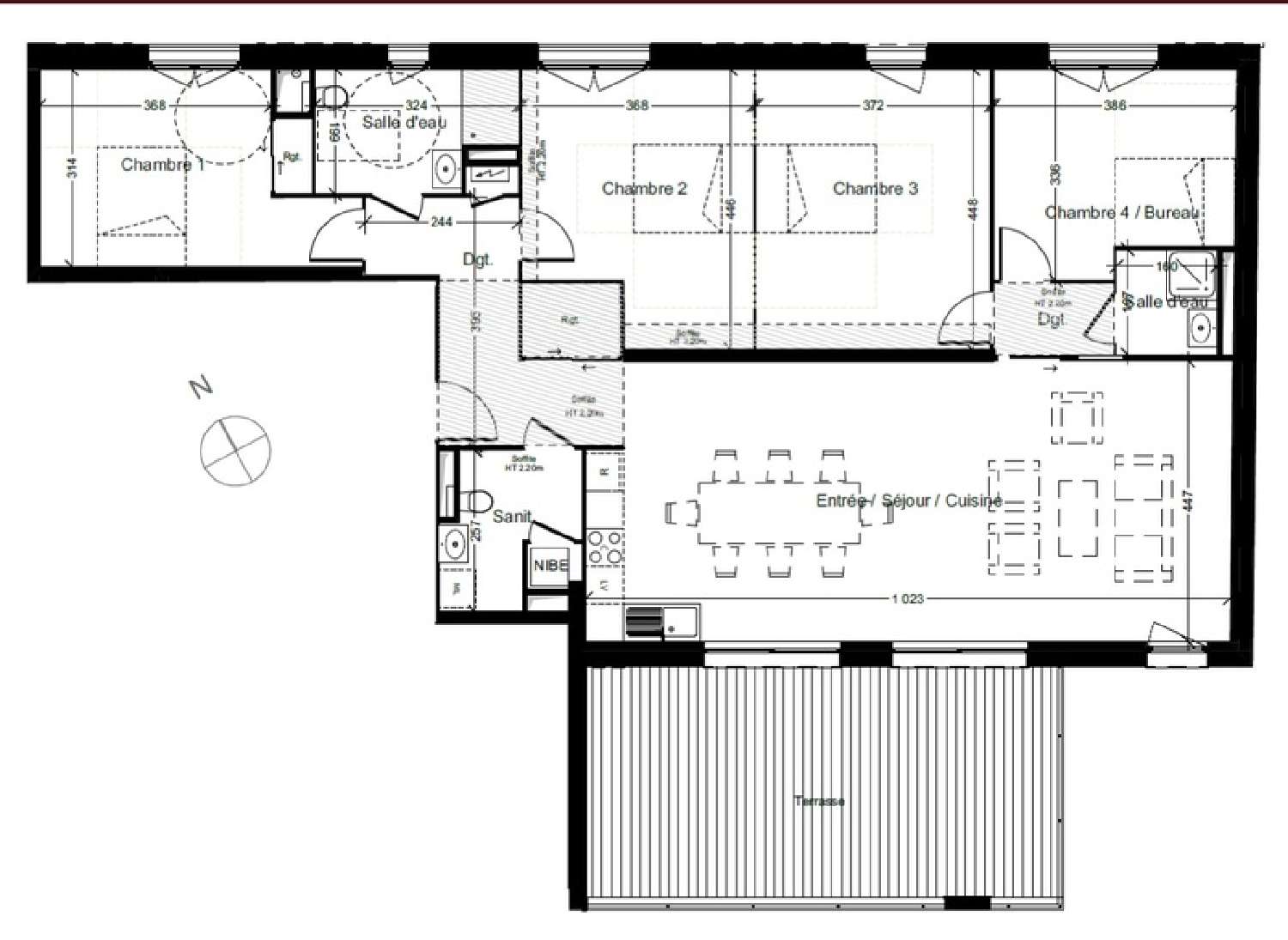  à vendre appartement Rouen Seine-Maritime 3