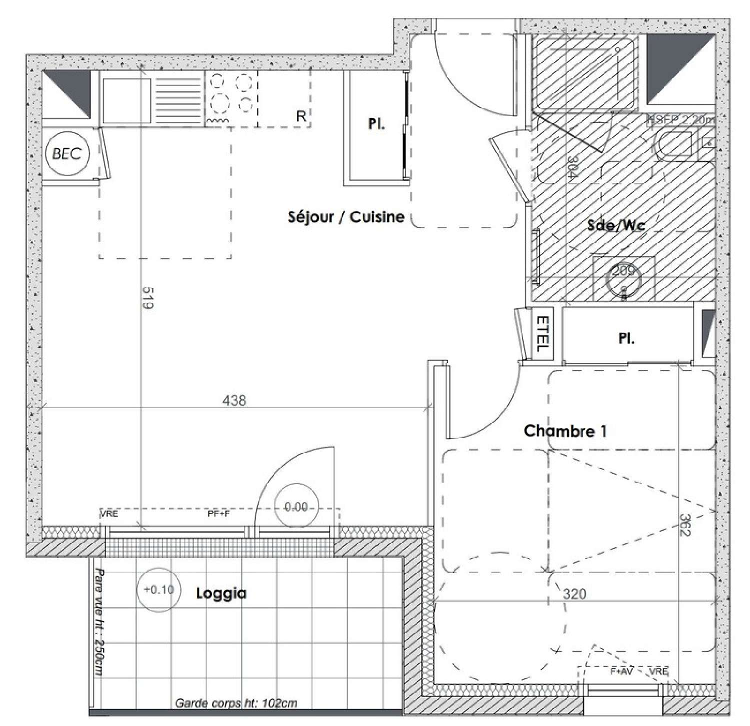 te koop appartement Thorigné-Fouillard Ille-et-Vilaine 4