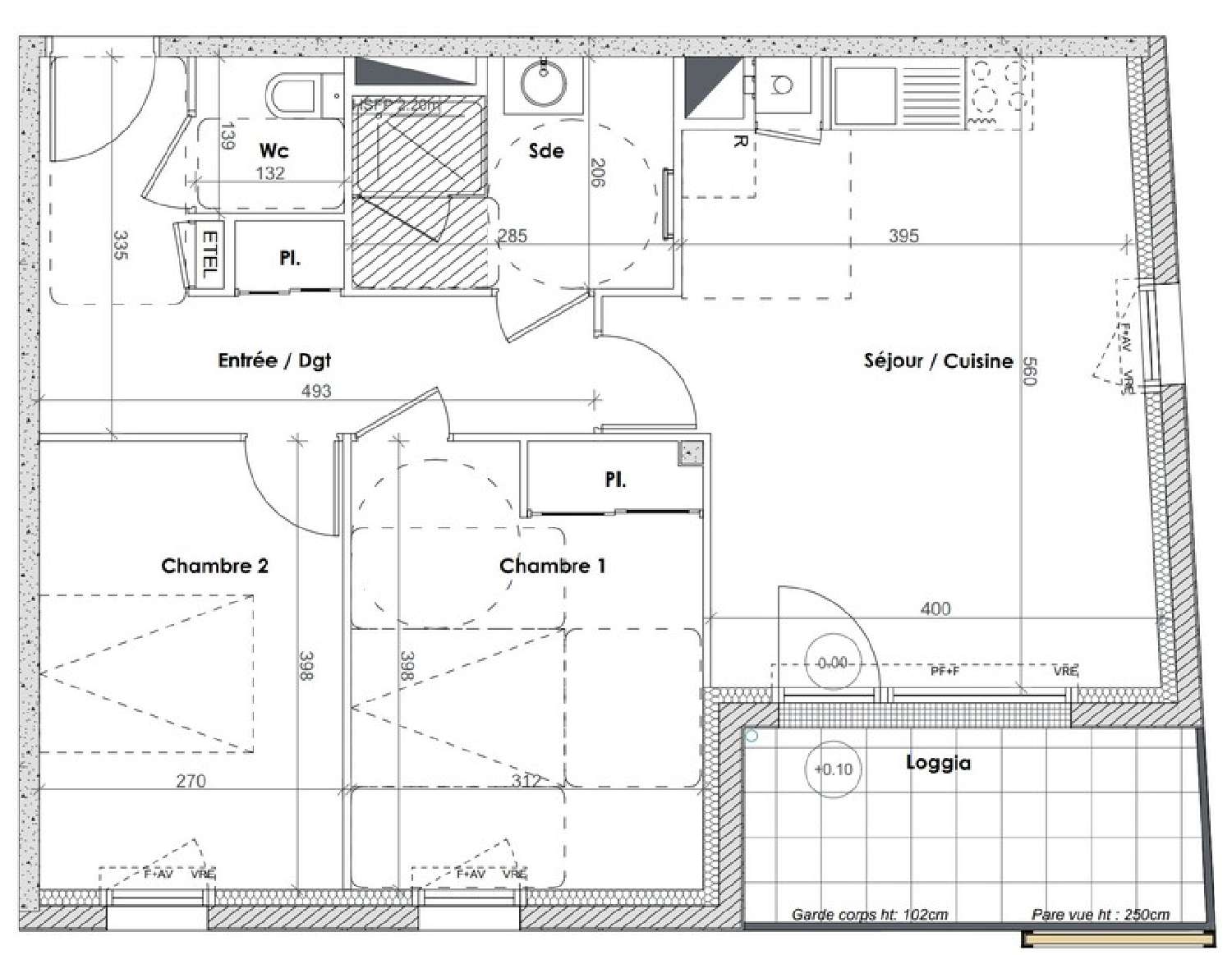 te koop appartement Thorigné-Fouillard Ille-et-Vilaine 4