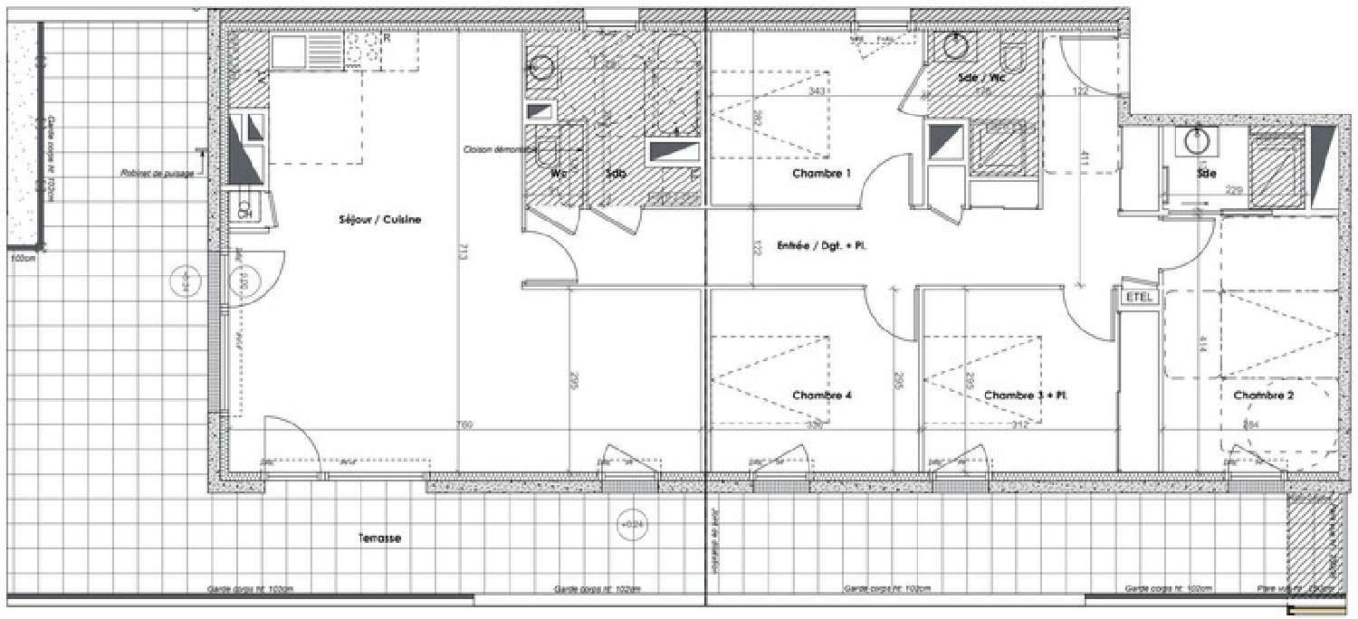 te koop appartement Thorigné-Fouillard Ille-et-Vilaine 4