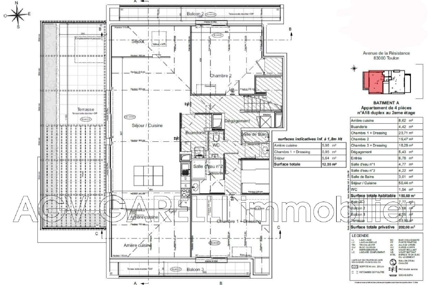  à vendre appartement Toulon Var 1