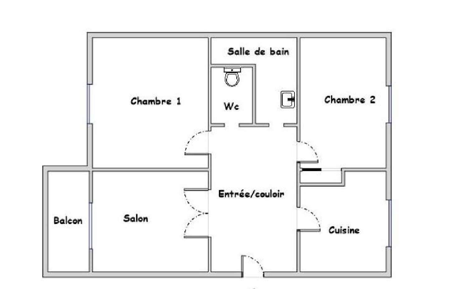 à vendre appartement Vénissieux Rhône 2