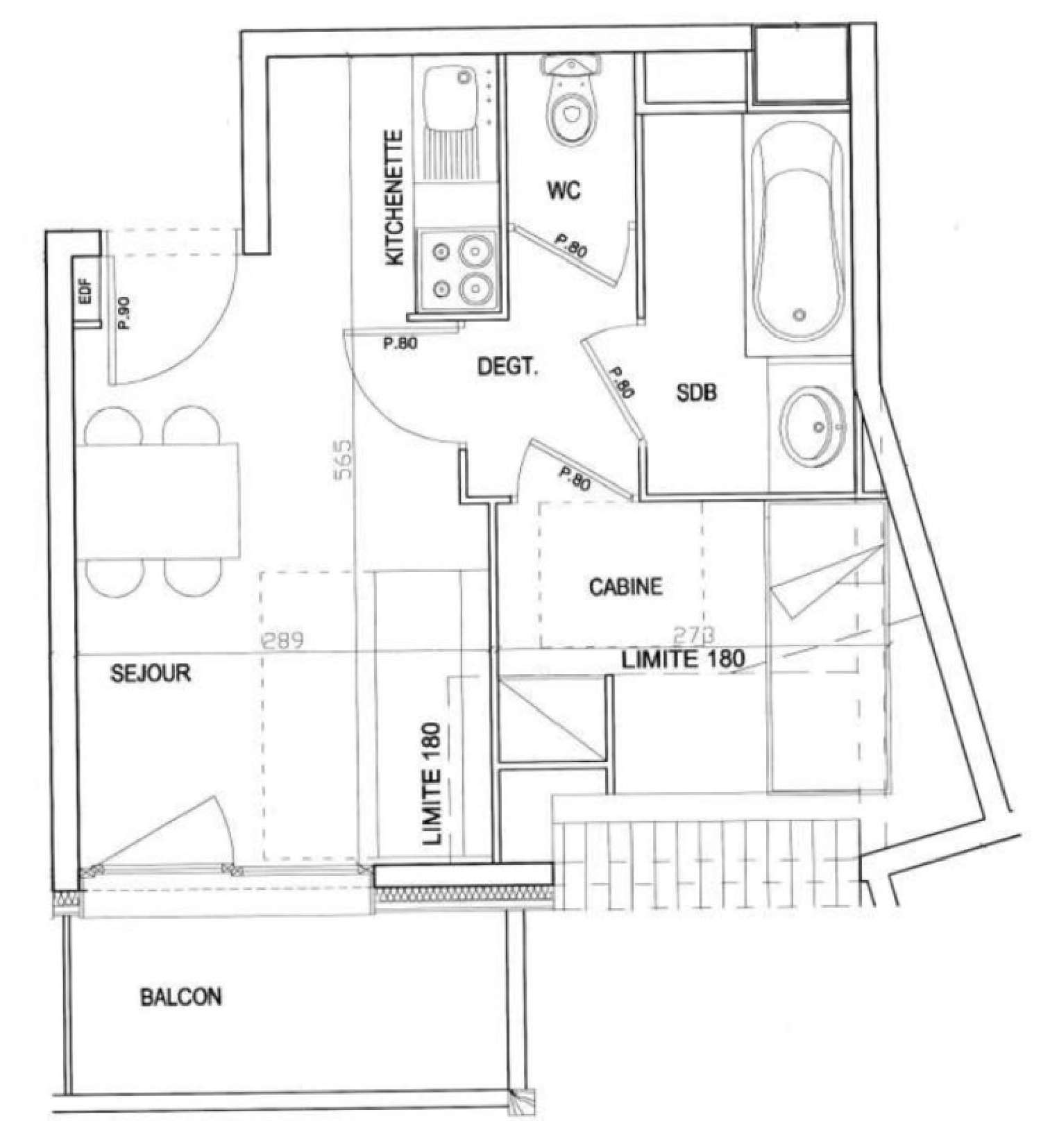  à vendre appartement Villarembert Savoie 5