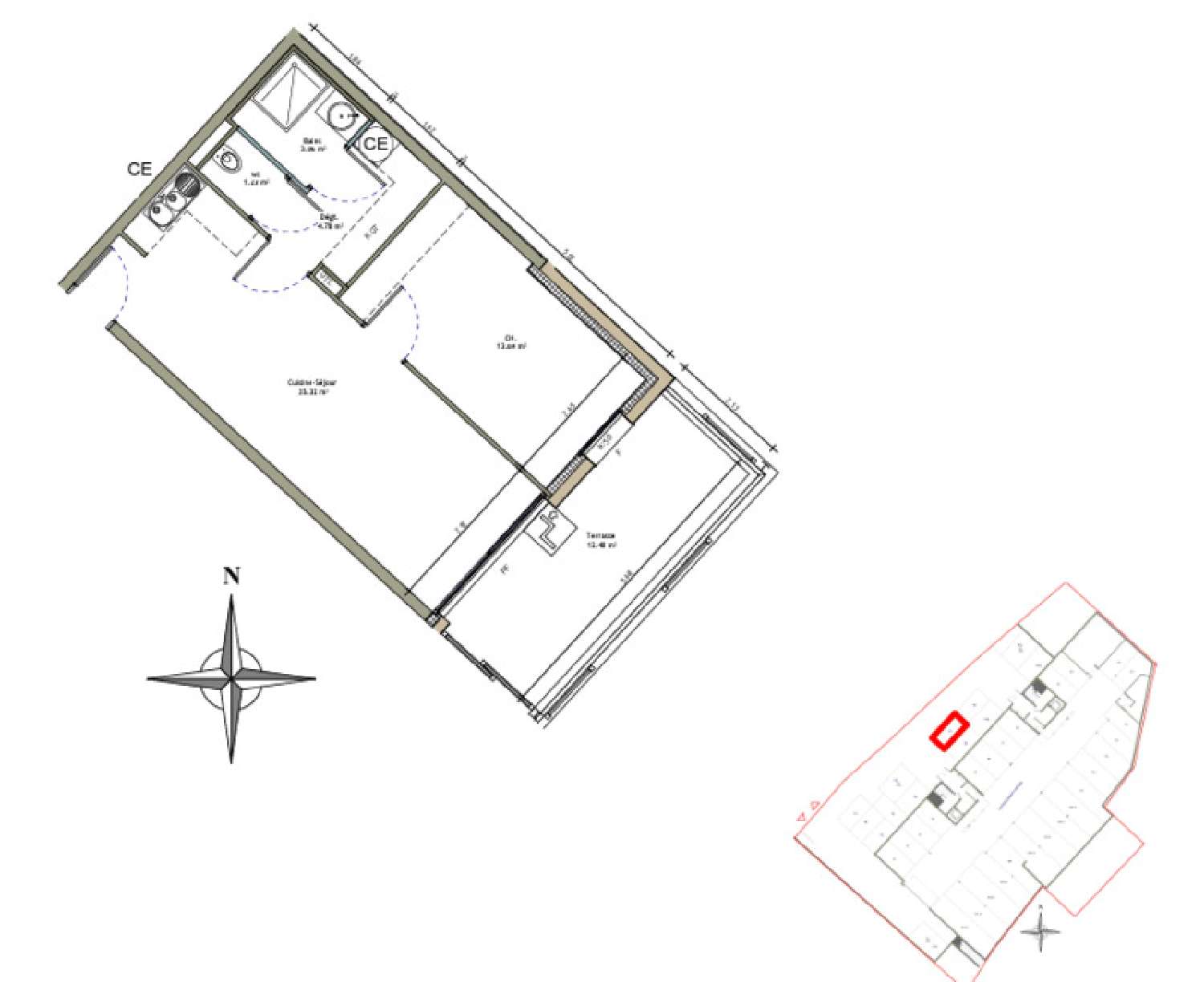  à vendre appartement Villerupt Meurthe-et-Moselle 4