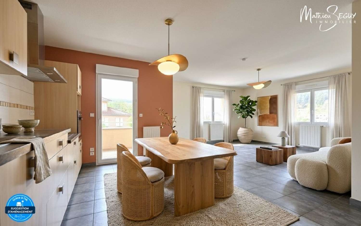  for sale apartment Yzeron Rhône 1