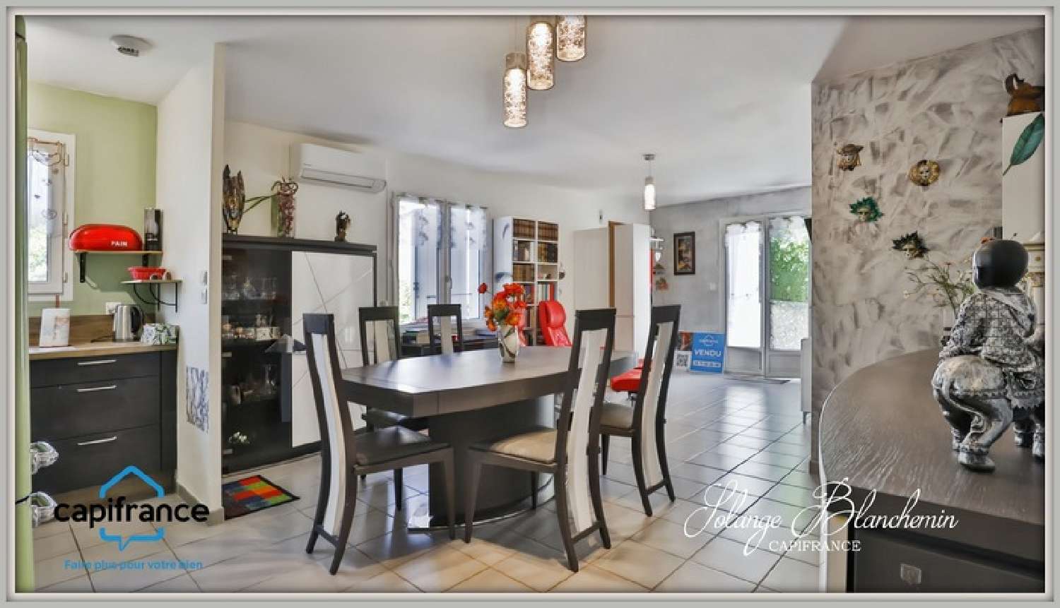 à vendre maison Cazedarnes Hérault 2