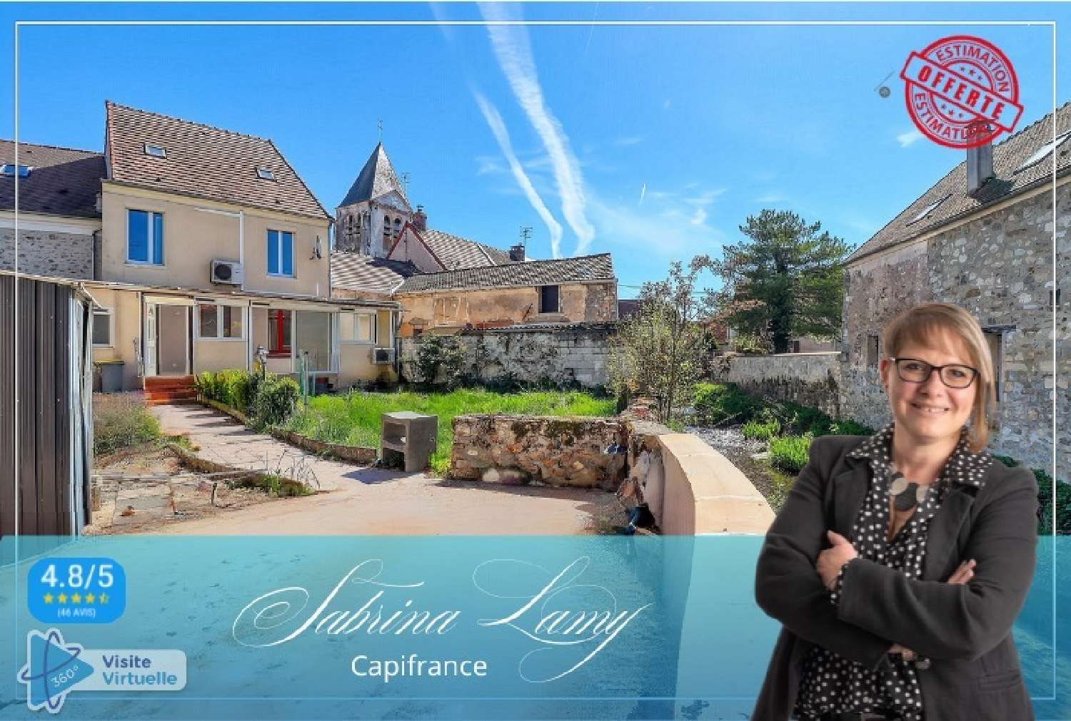  for sale house Coincy Aisne 1