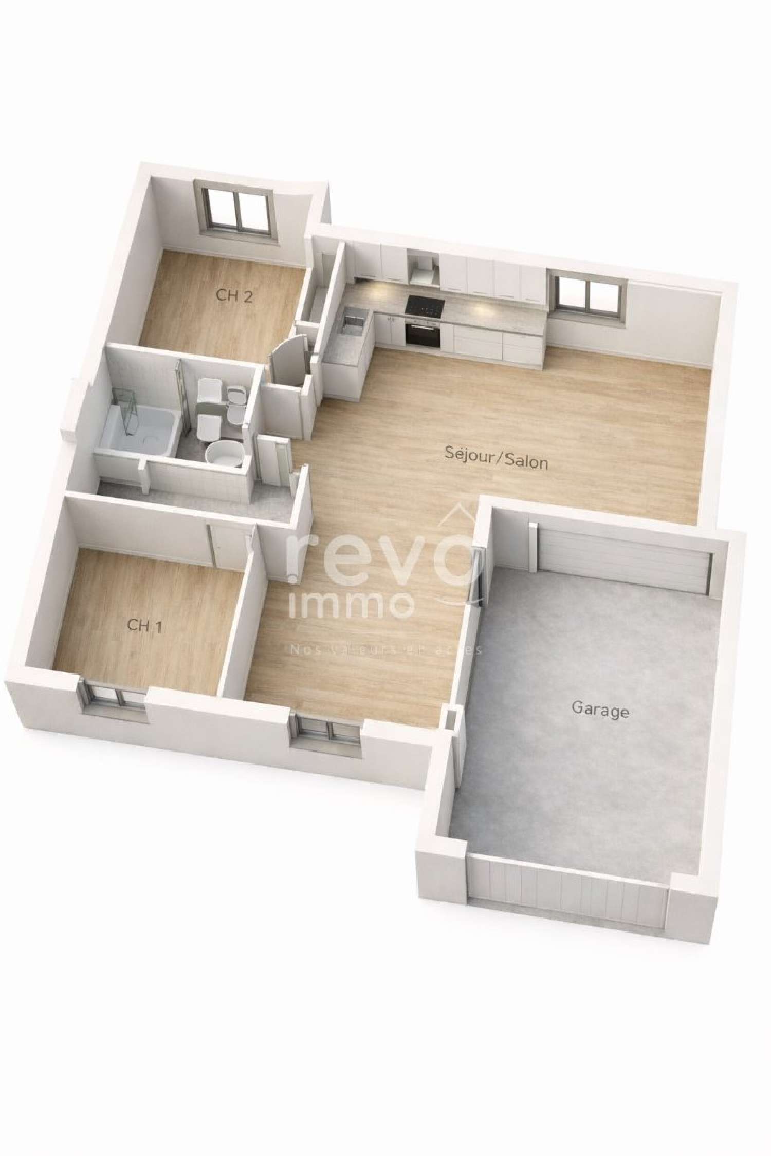  te koop huis La Copechagnière Vendée 5