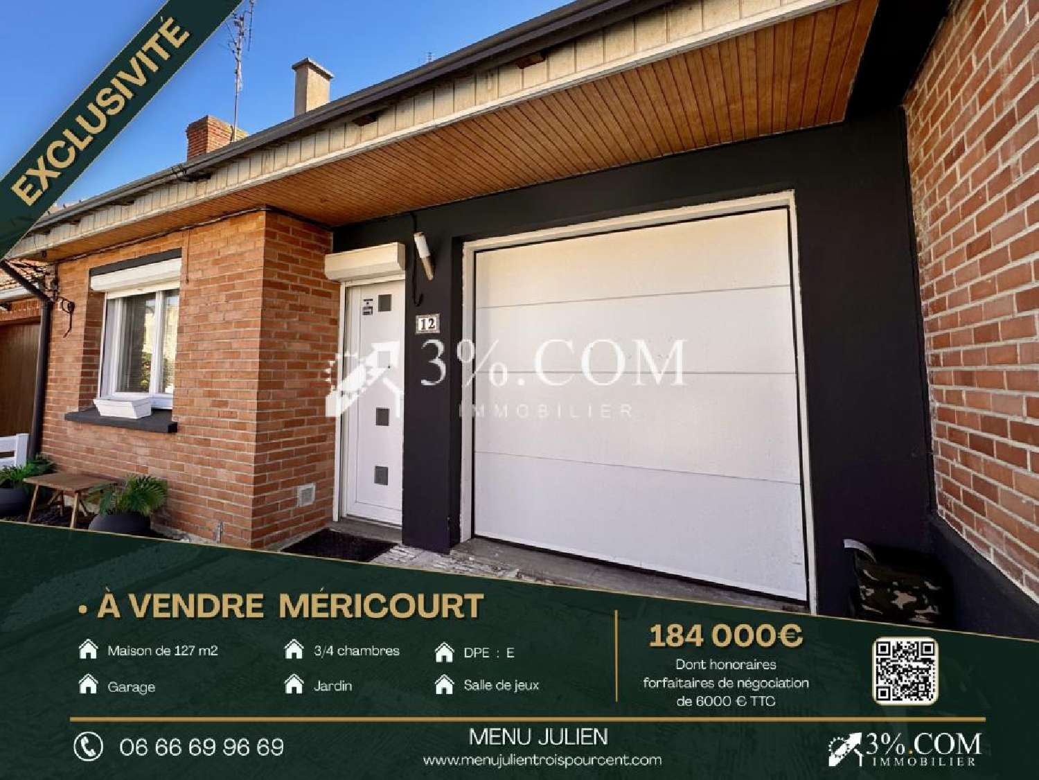 for sale house Méricourt Pas-de-Calais 1