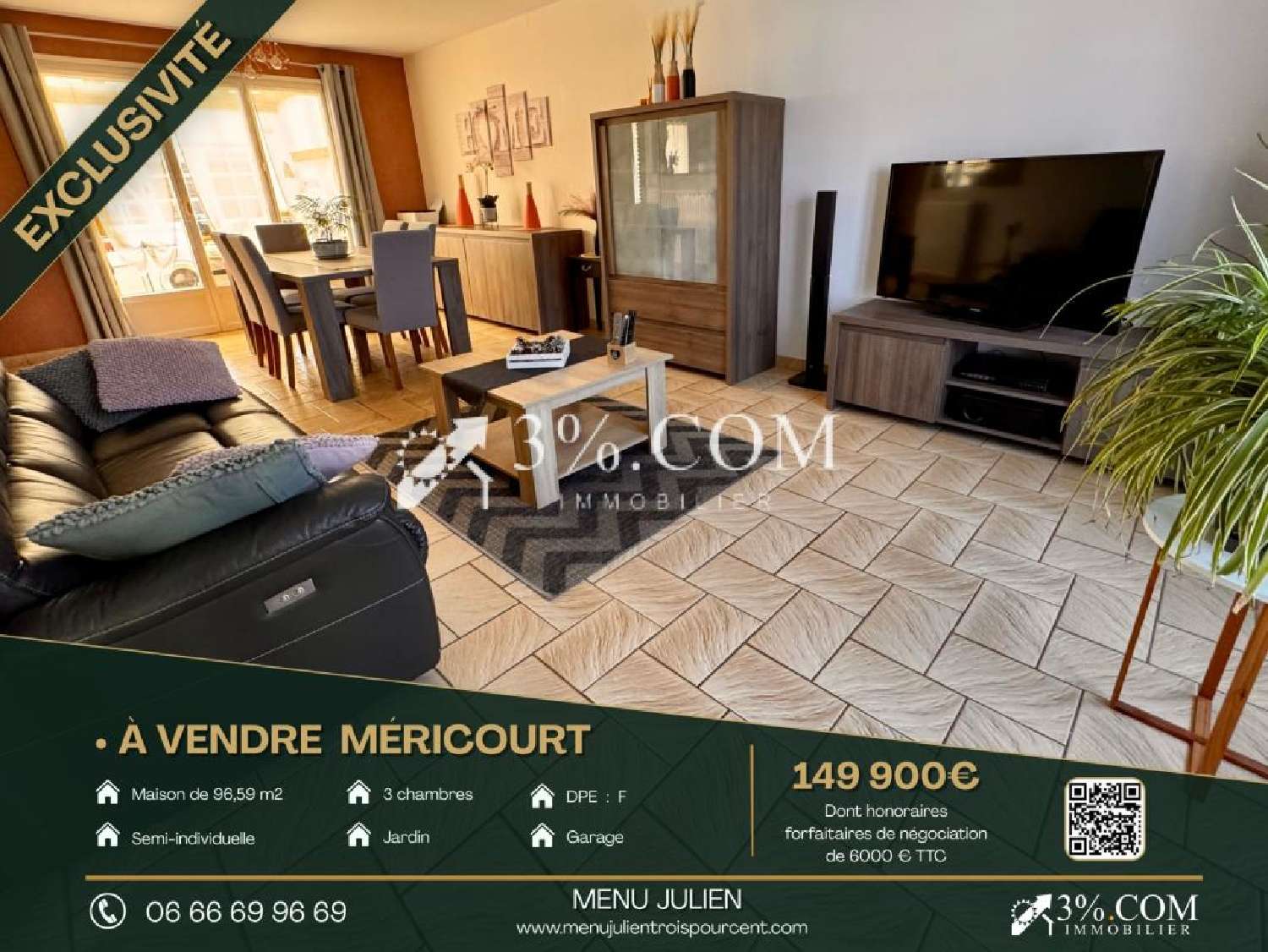  for sale house Méricourt Pas-de-Calais 1