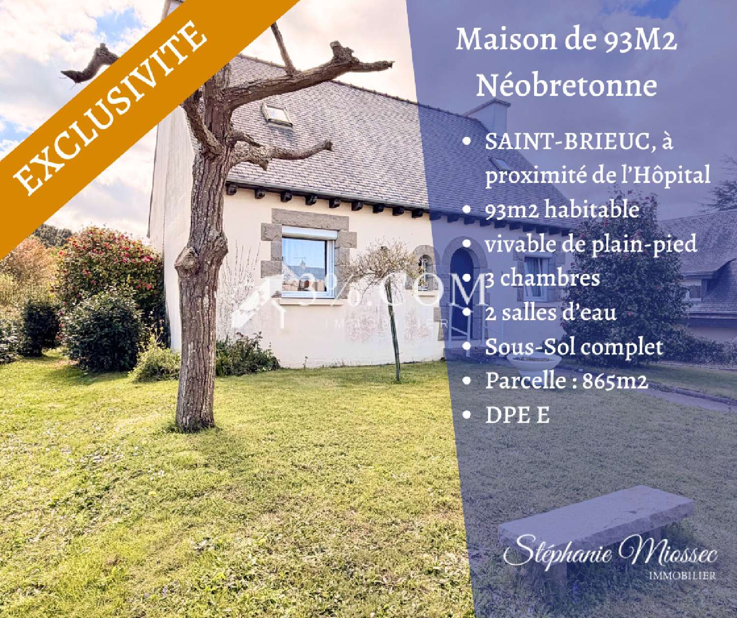  à vendre maison Saint-Brieuc Côtes-d'Armor 1