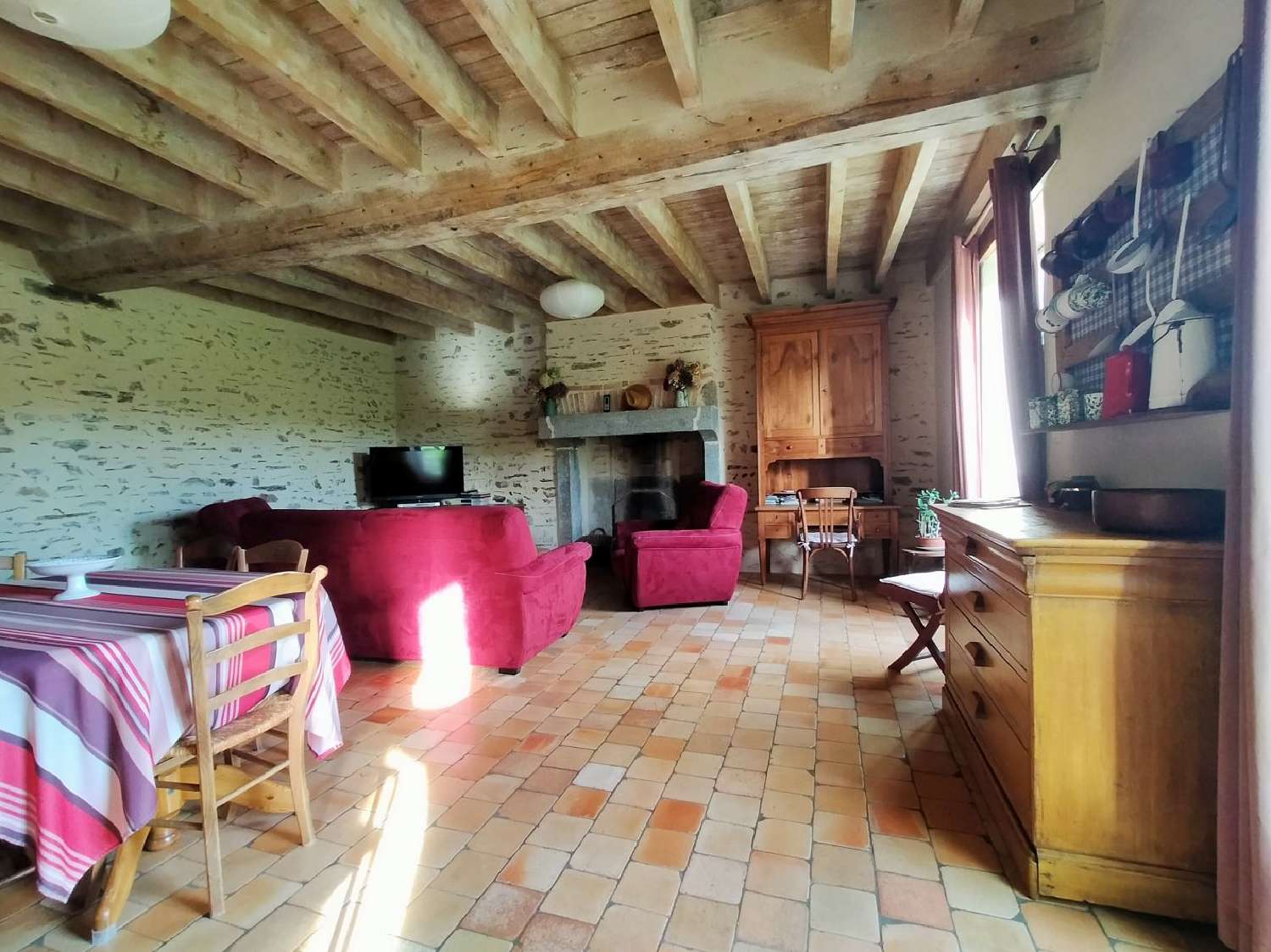  te koop huis Saint-Germain-de-Coulamer Mayenne 3
