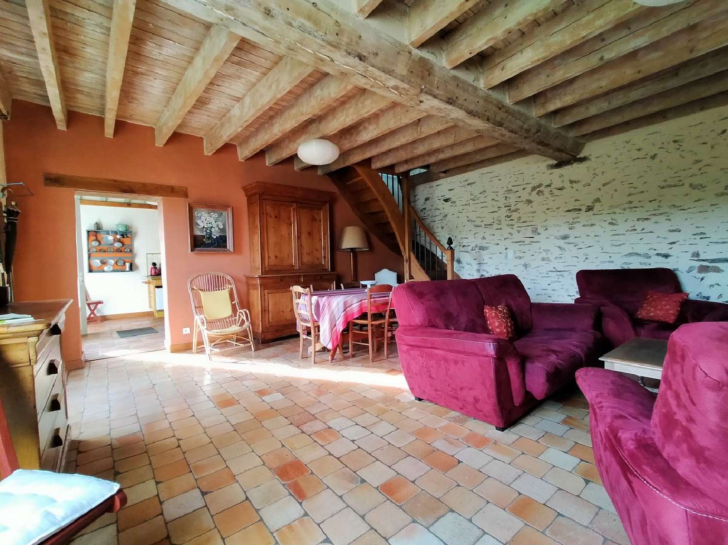  te koop huis Saint-Germain-de-Coulamer Mayenne 4