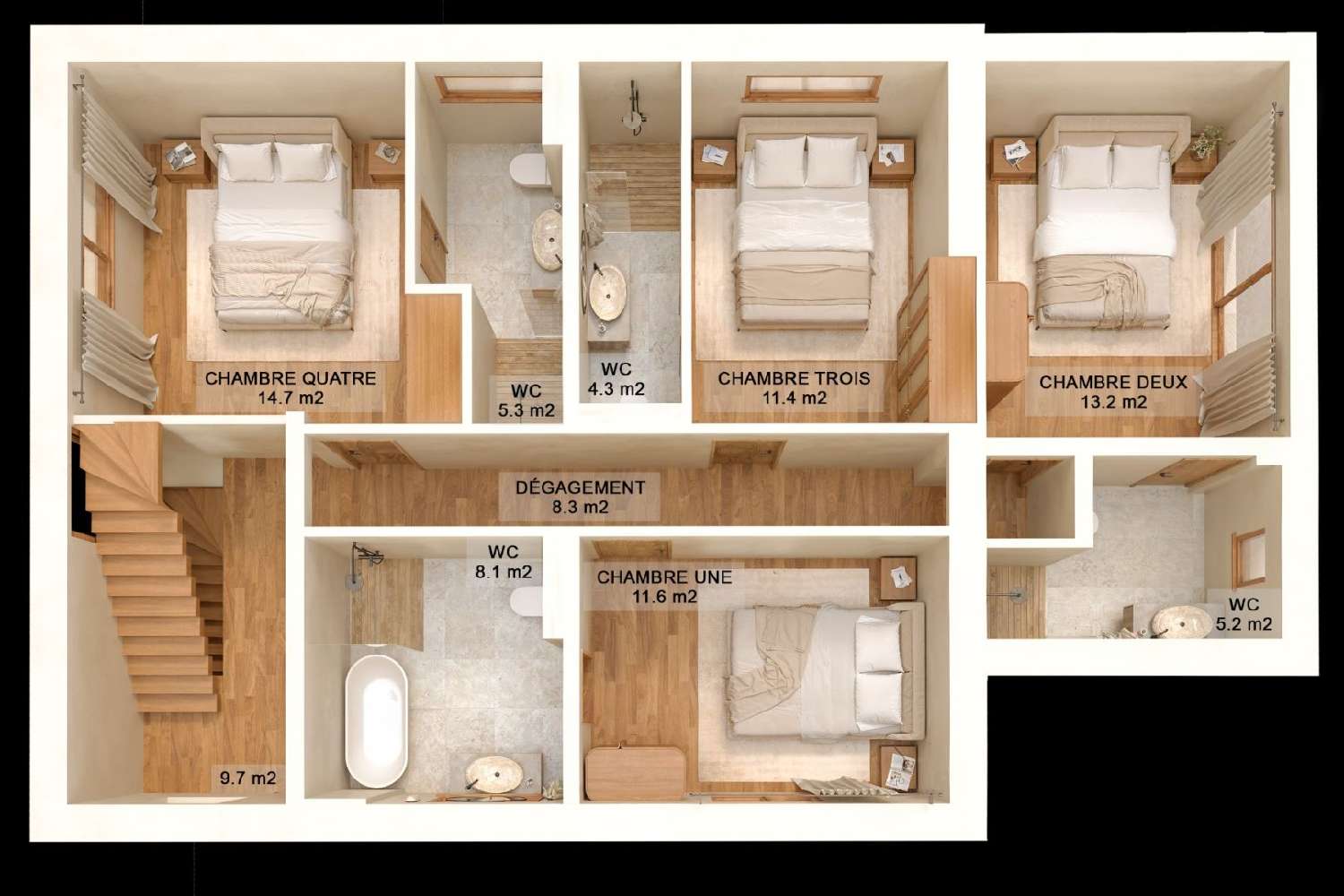  à vendre maison Saint-Jean-de-Belleville Savoie 4