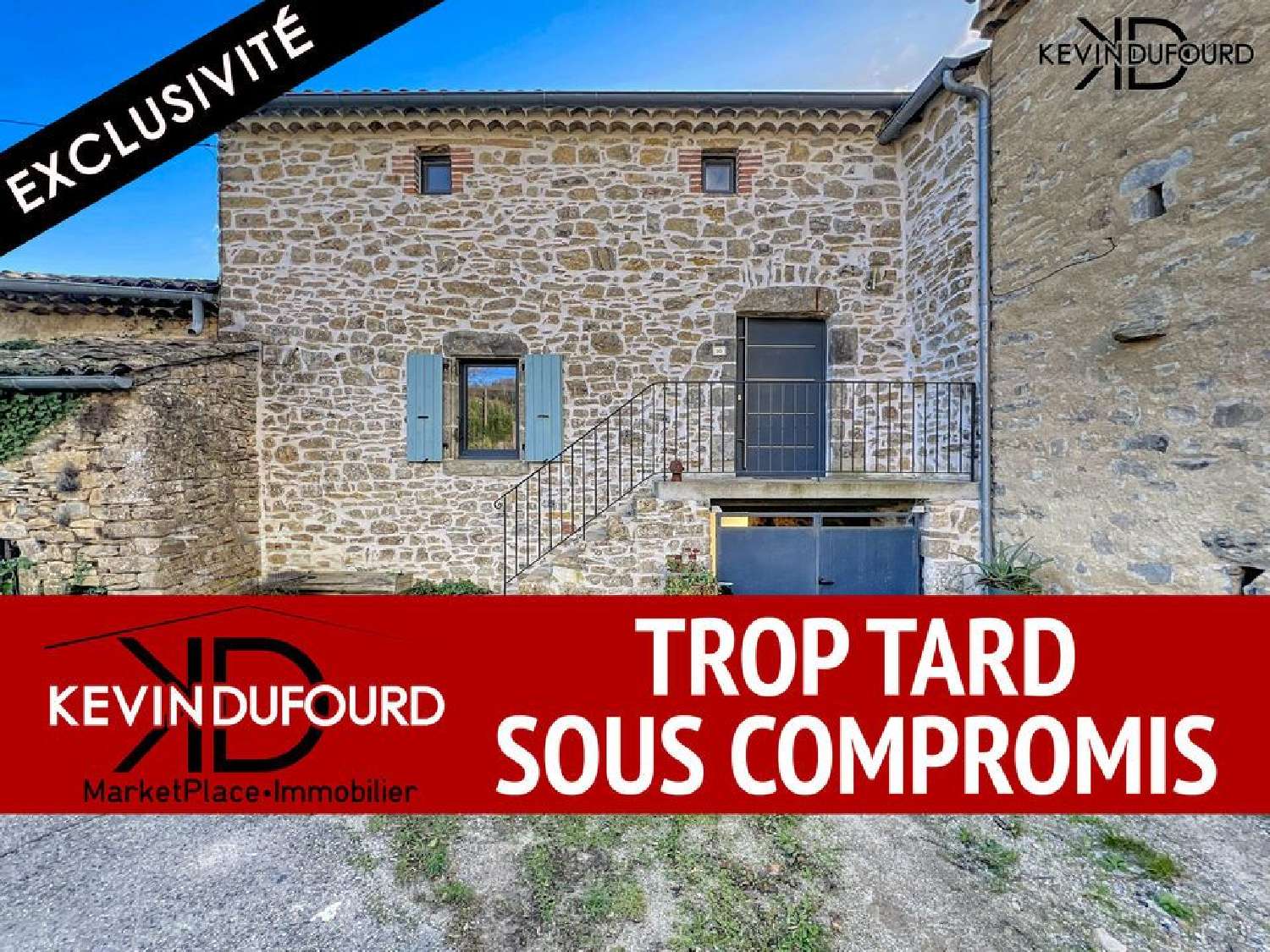  for sale house Vesseaux Ardèche 1