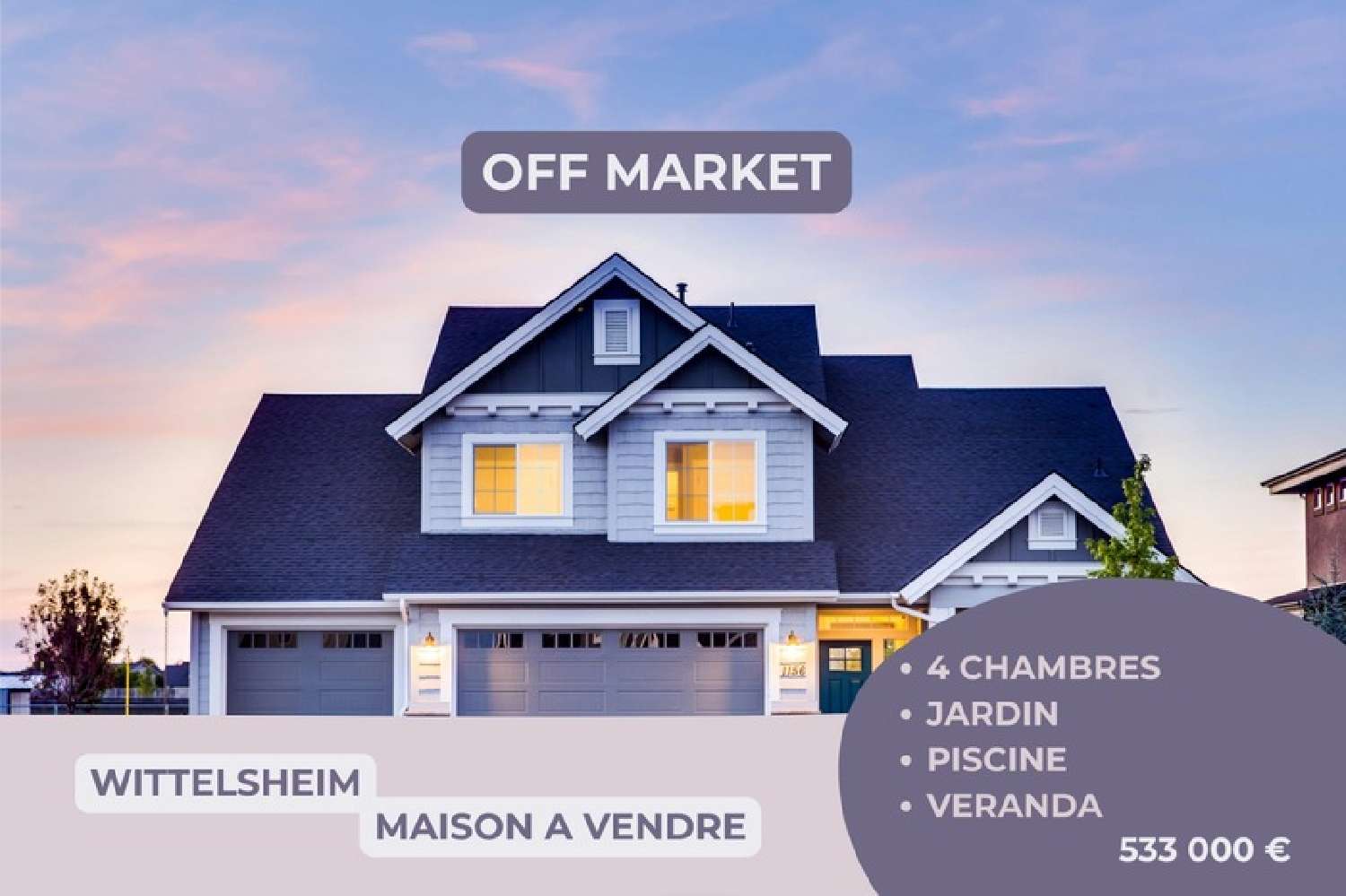 à vendre maison Wittelsheim Haut-Rhin 1