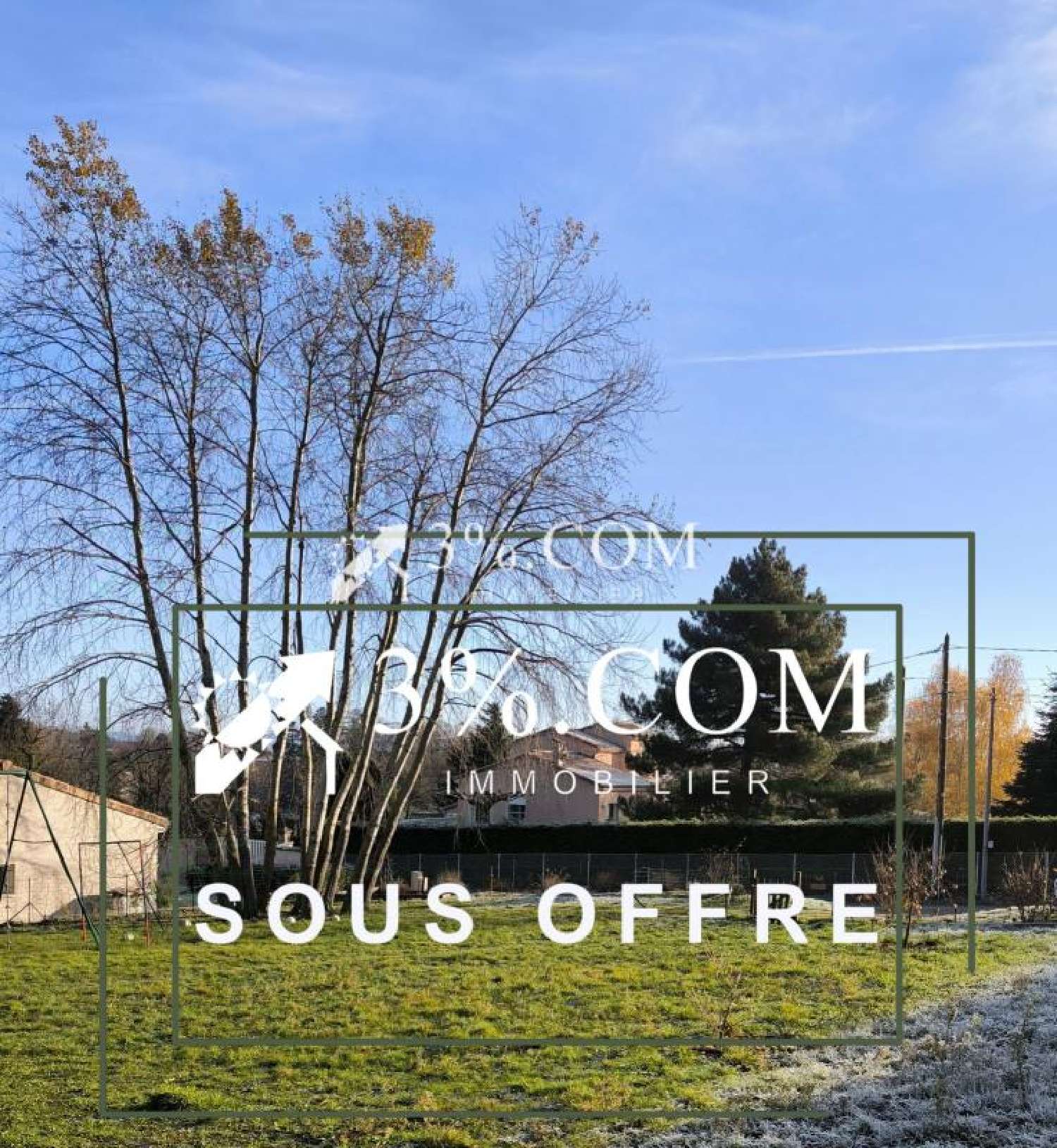 te koop terrein Alboussière Ardèche 1