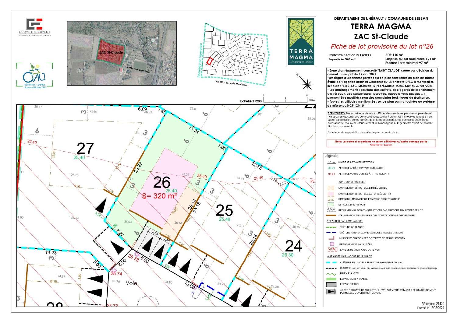 for sale terrain Bessan Hérault 5