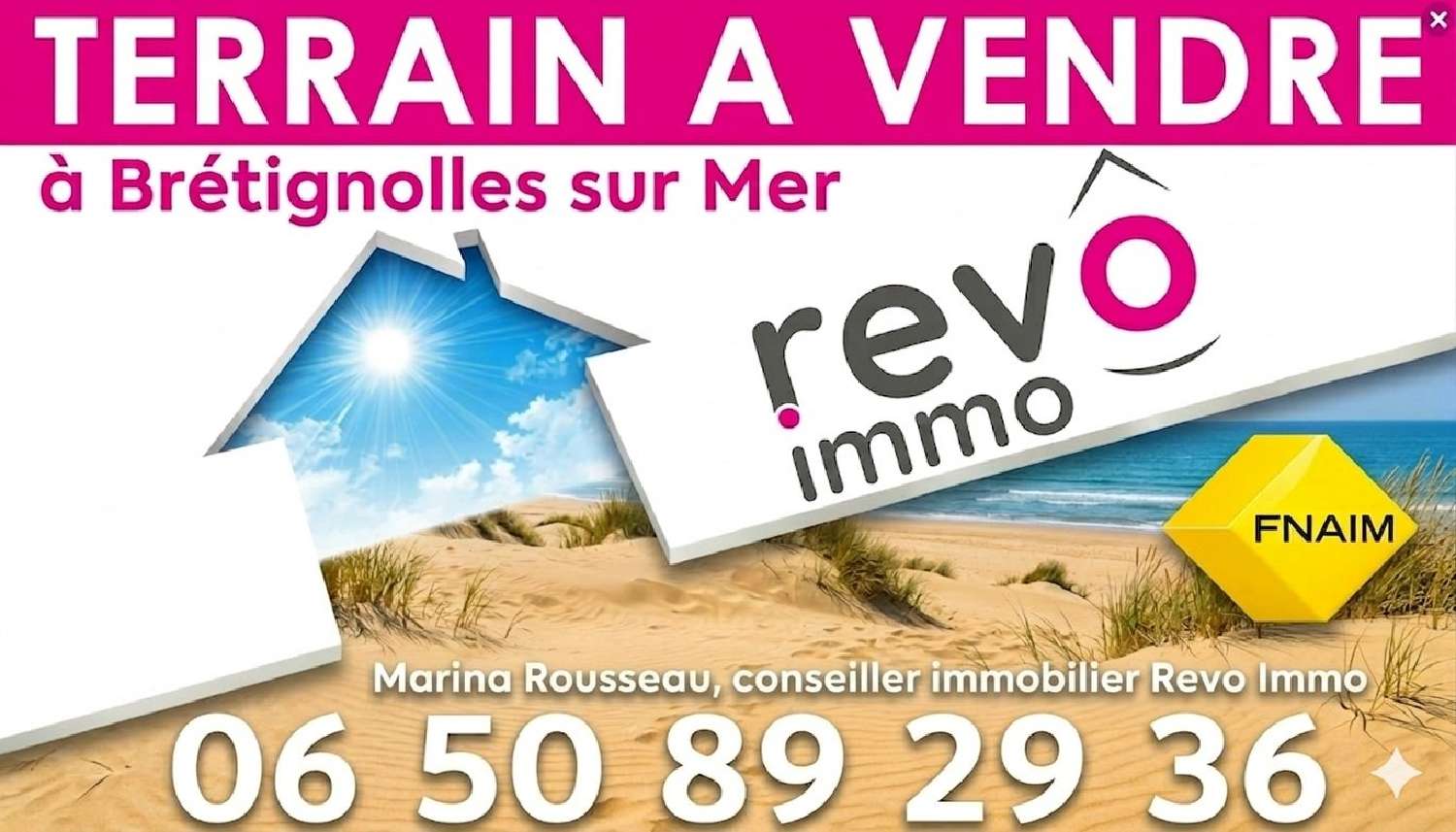 te koop terrein Brétignolles-sur-Mer Vendée 1