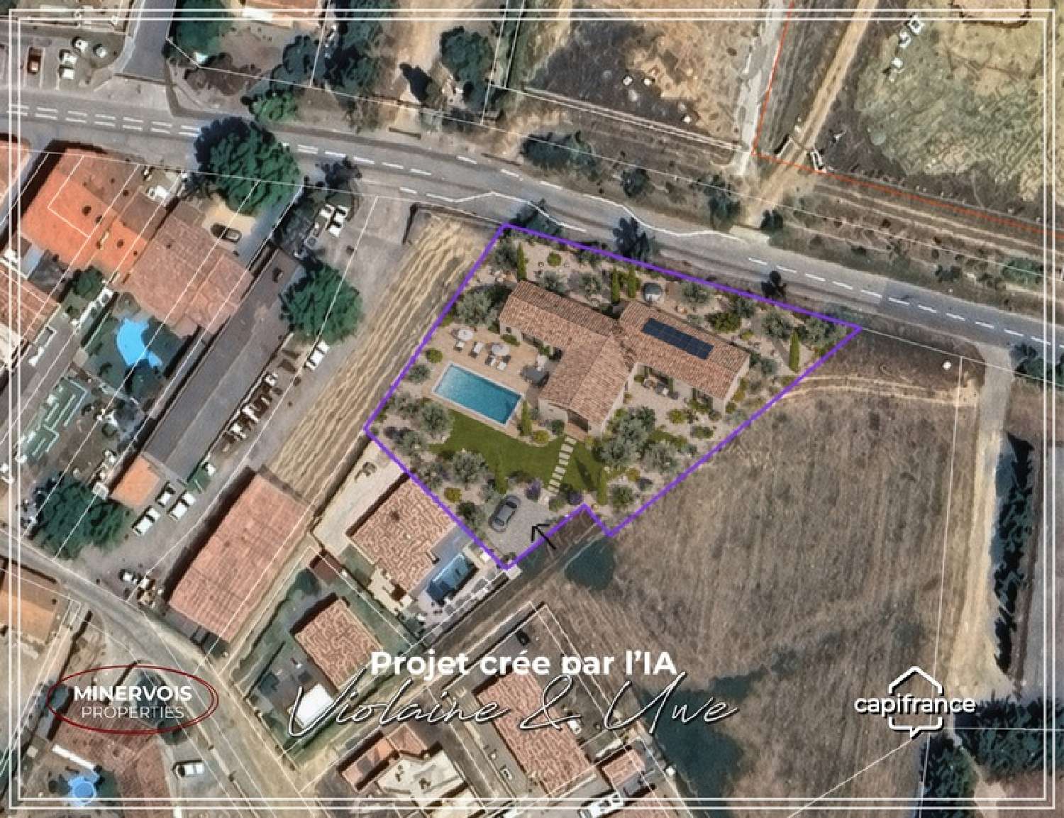  en venta terreno Cesseras Hérault 6