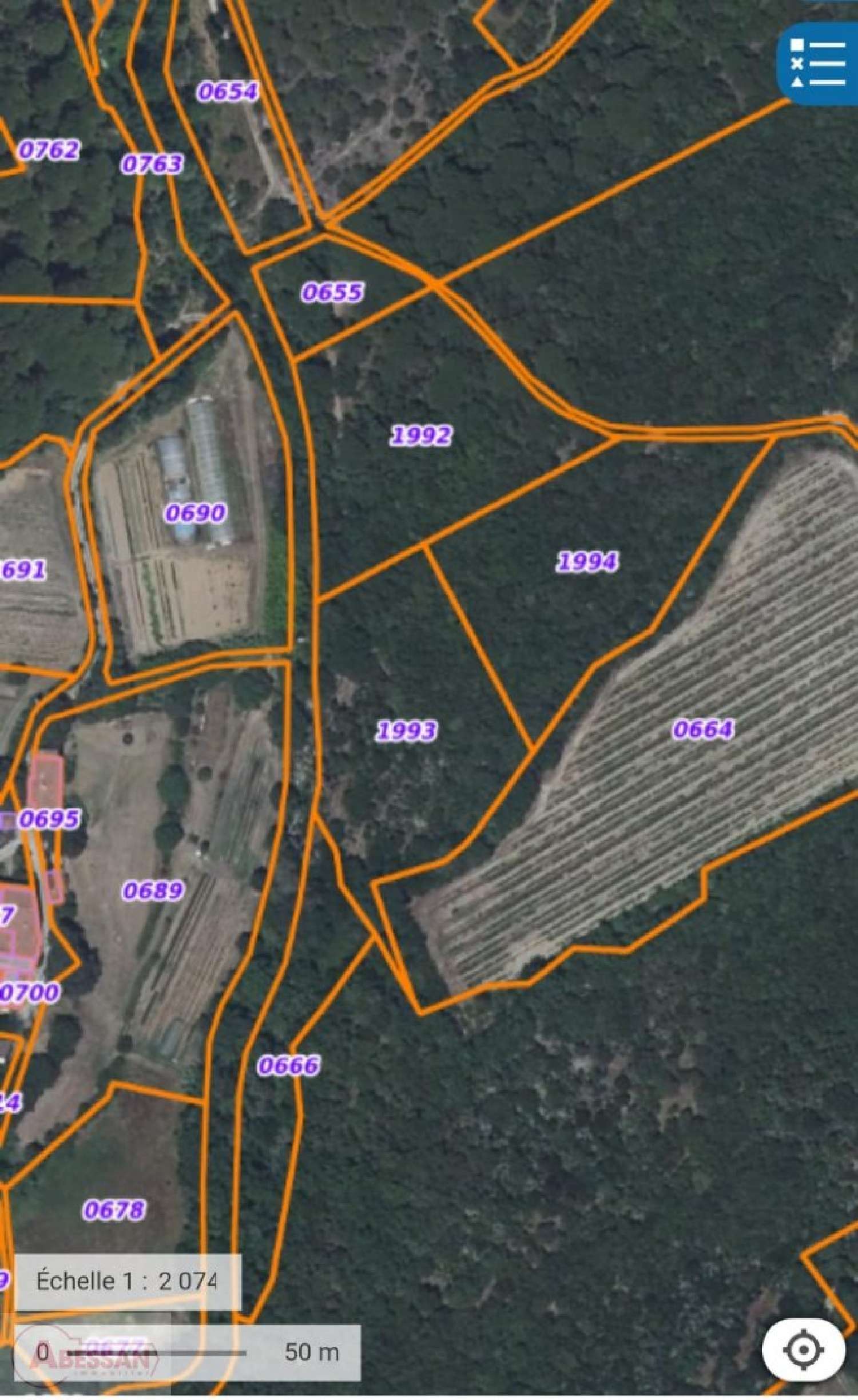  te koop terrein Monoblet Gard 2