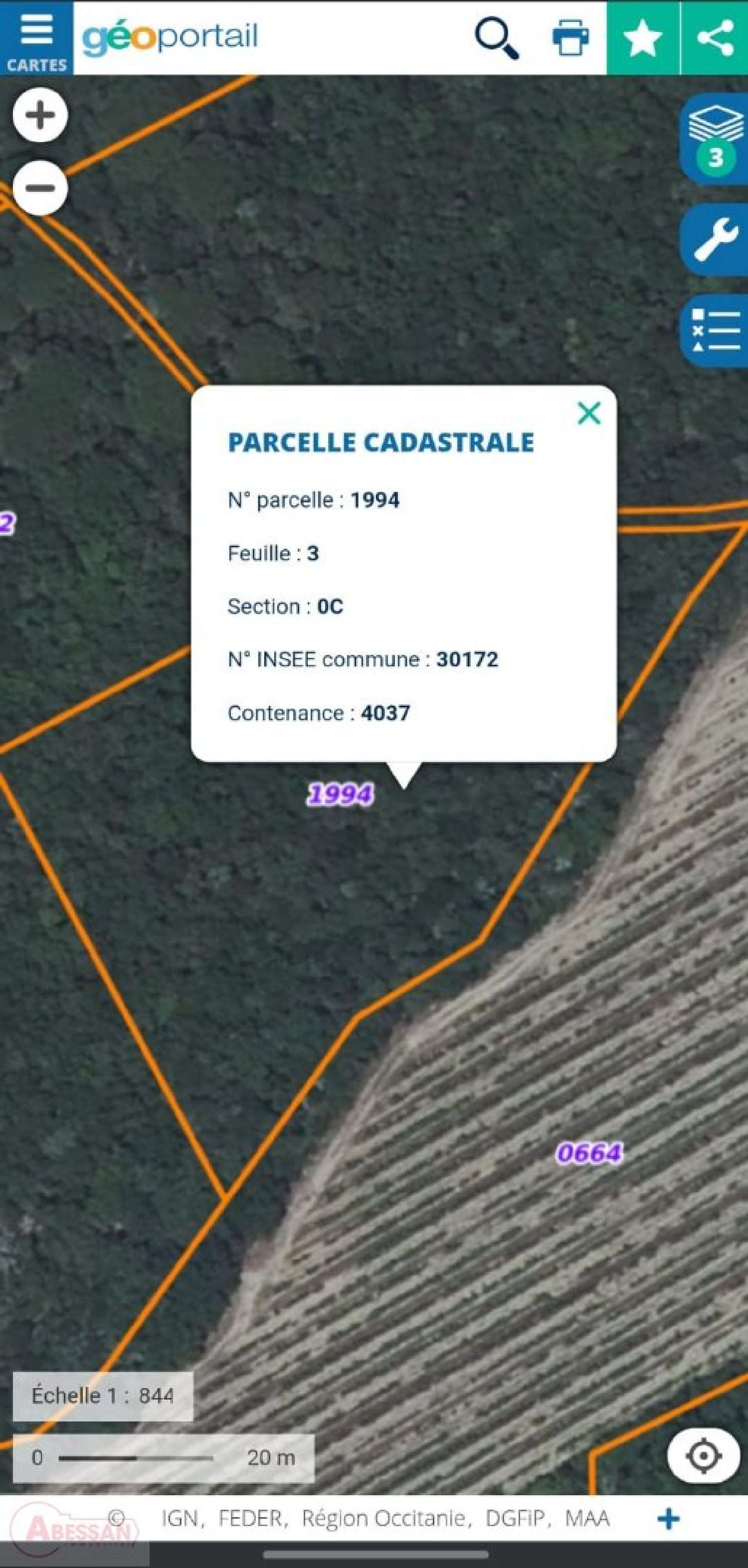  te koop terrein Monoblet Gard 6