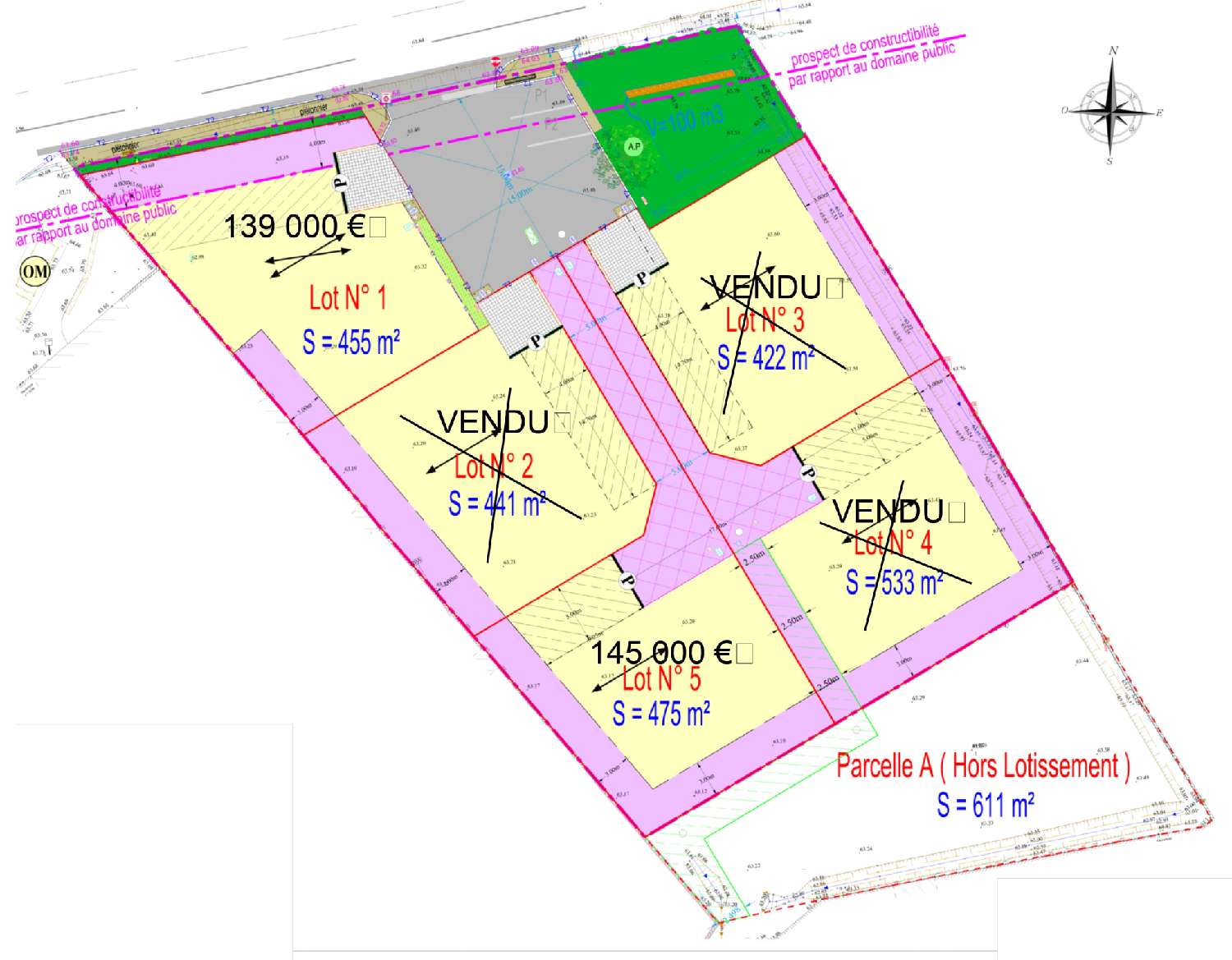  à vendre terrain Monteux Vaucluse 1