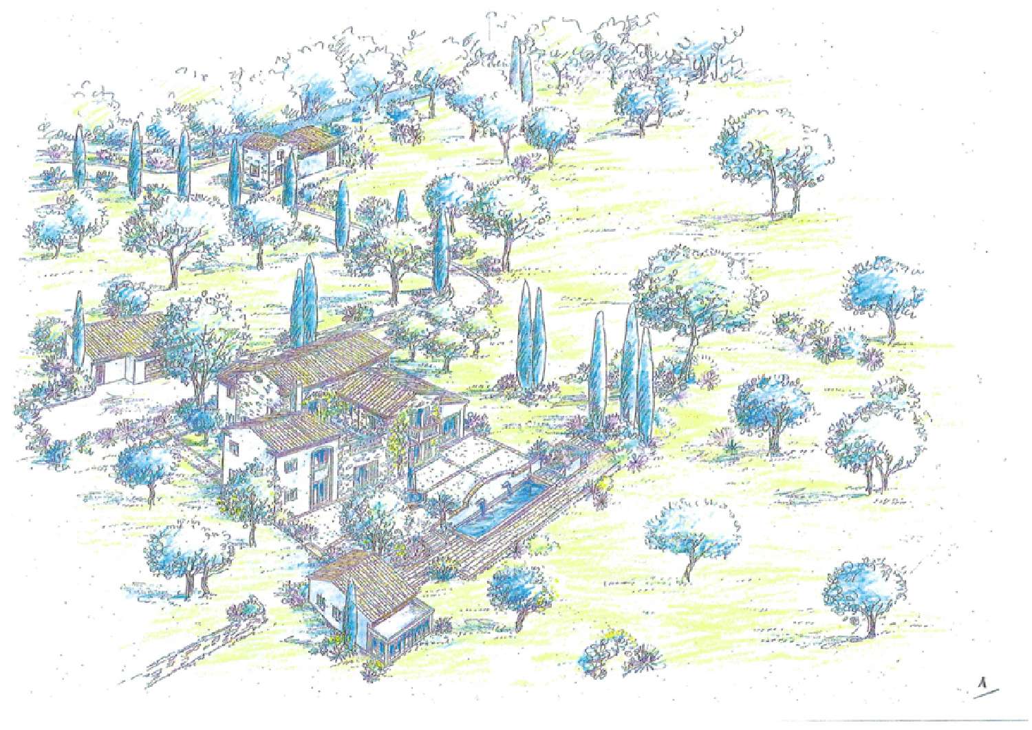 te koop villa Fayence Var 1