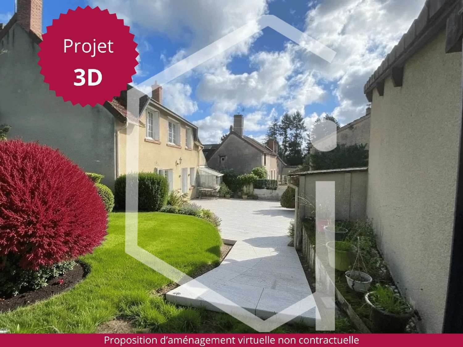  for sale villa Léré Cher 3