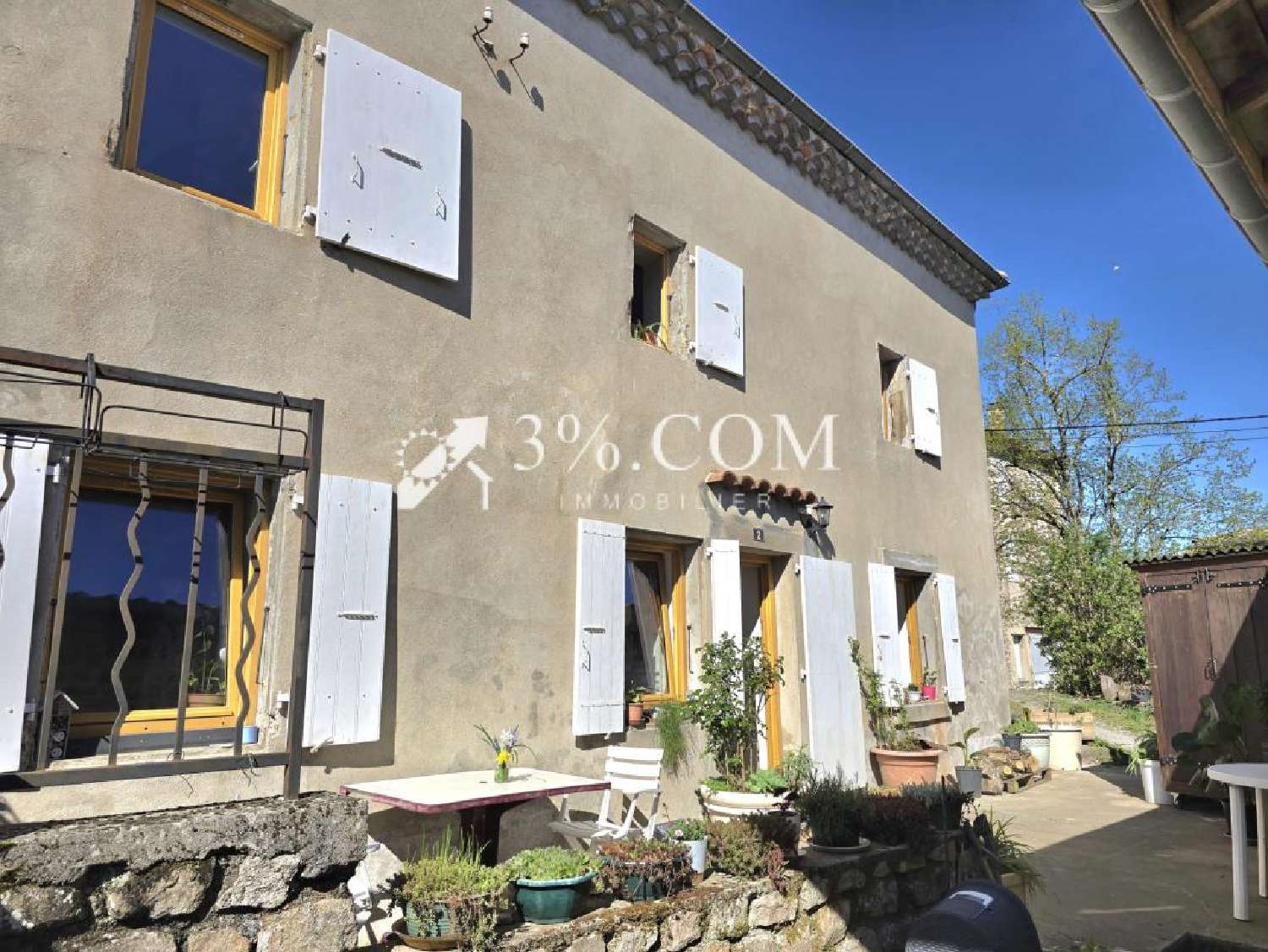 en venta casa de pueblo Boffres Ardèche 1