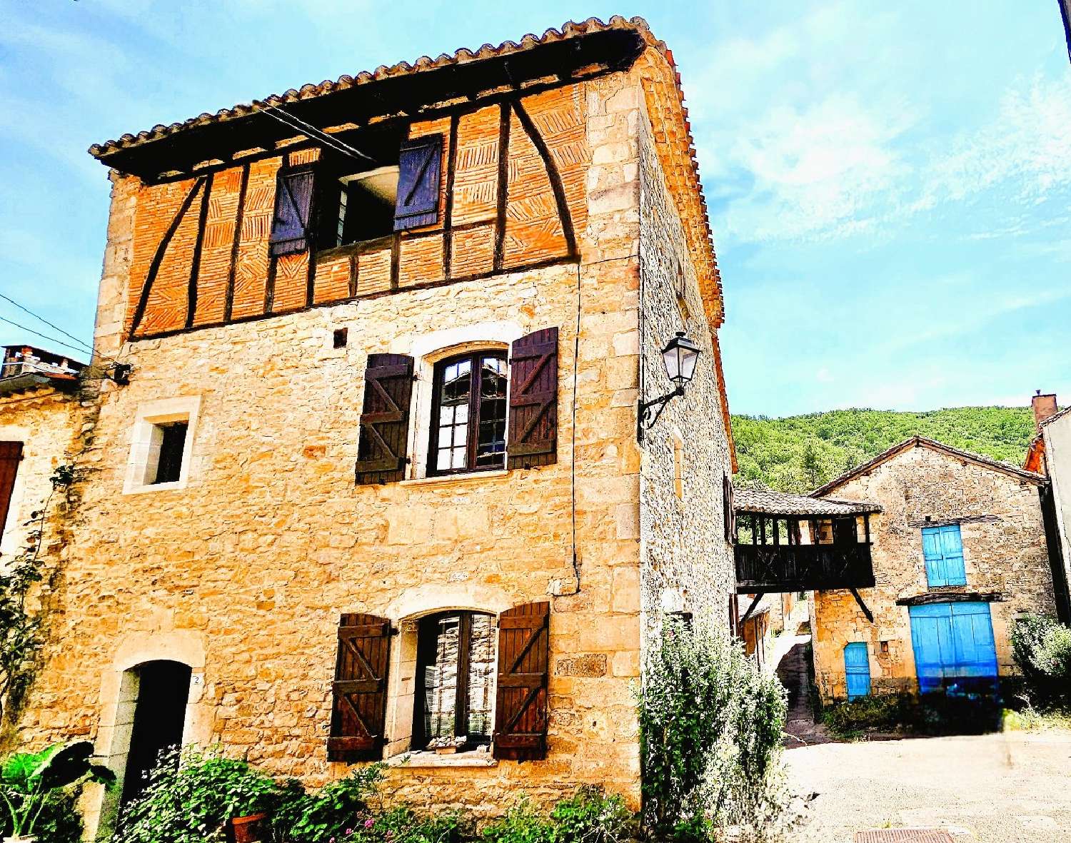 à vendre maison de village Bruniquel Tarn-et-Garonne 1