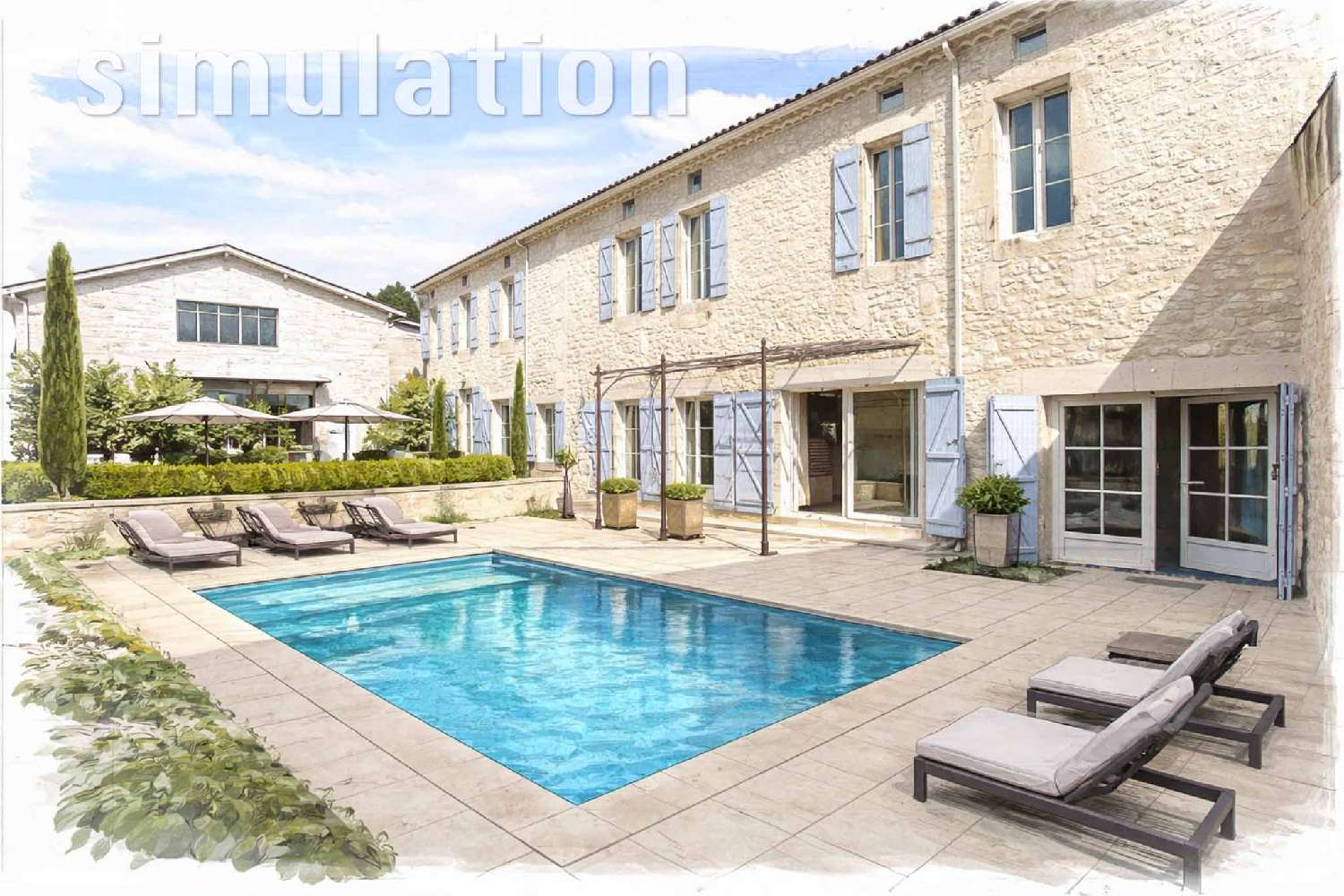  for sale village house Montaigu-de-Quercy Tarn-et-Garonne 7