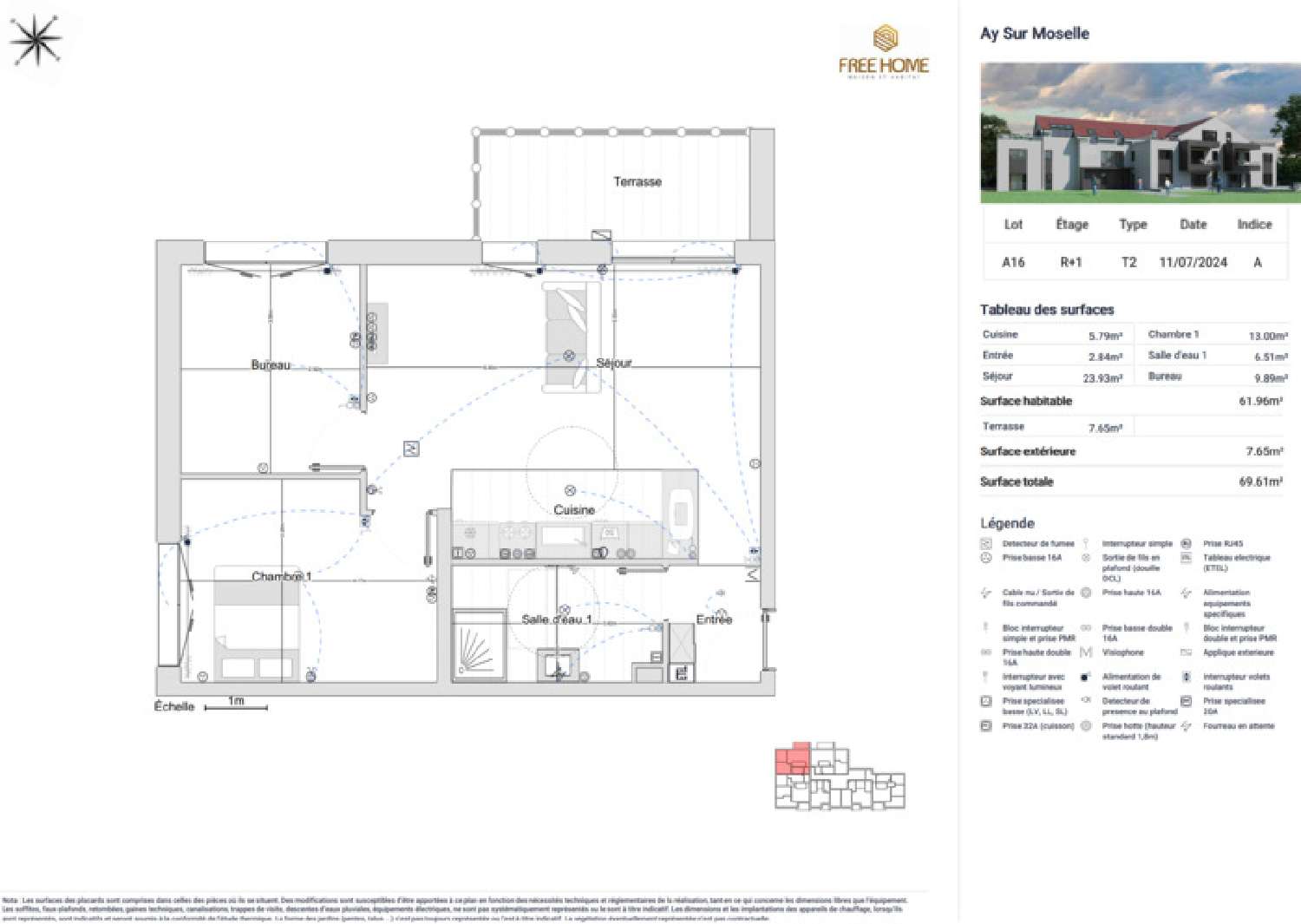  for sale apartment Ay-sur-Moselle Moselle 1