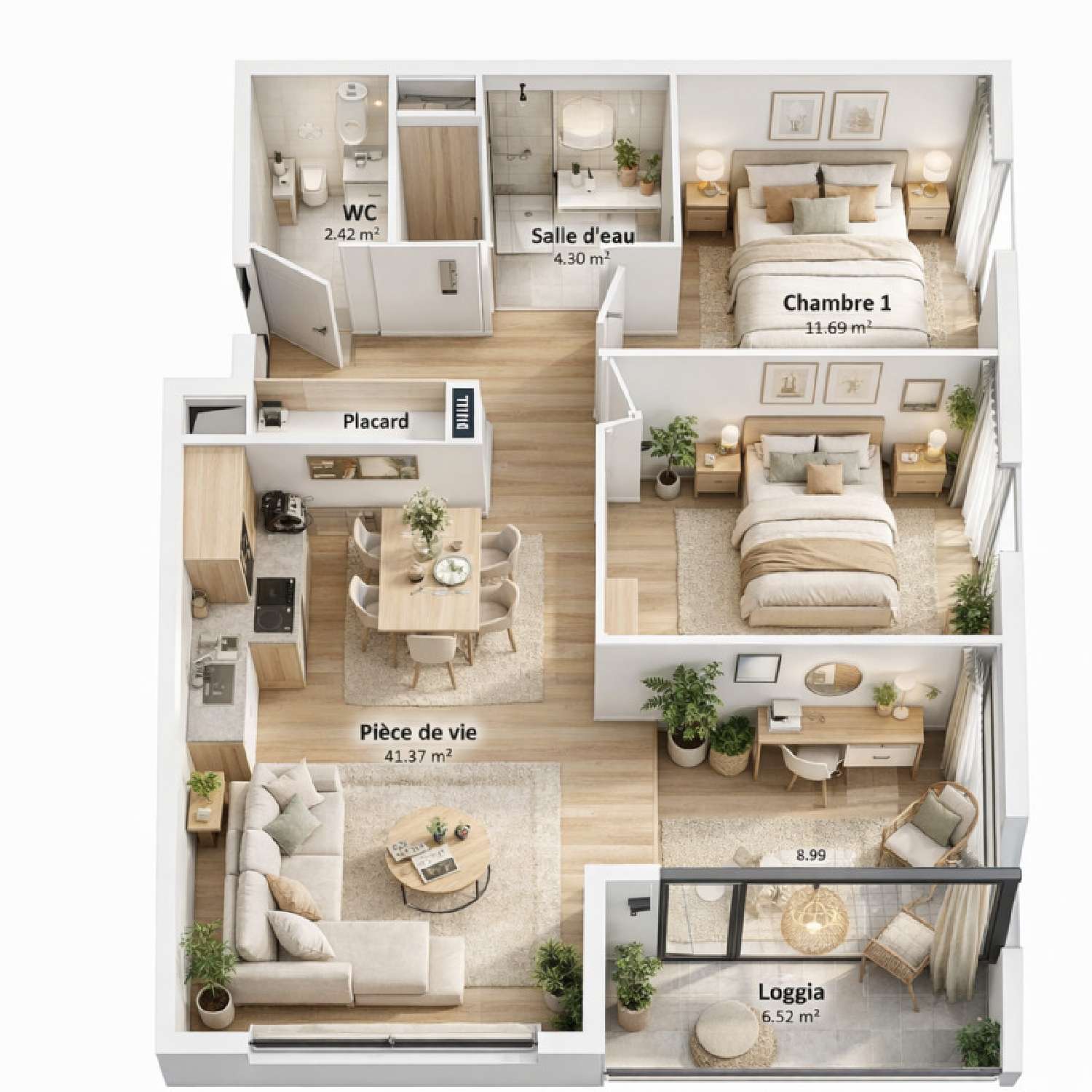  à vendre appartement Bois-Guillaume Seine-Maritime 1