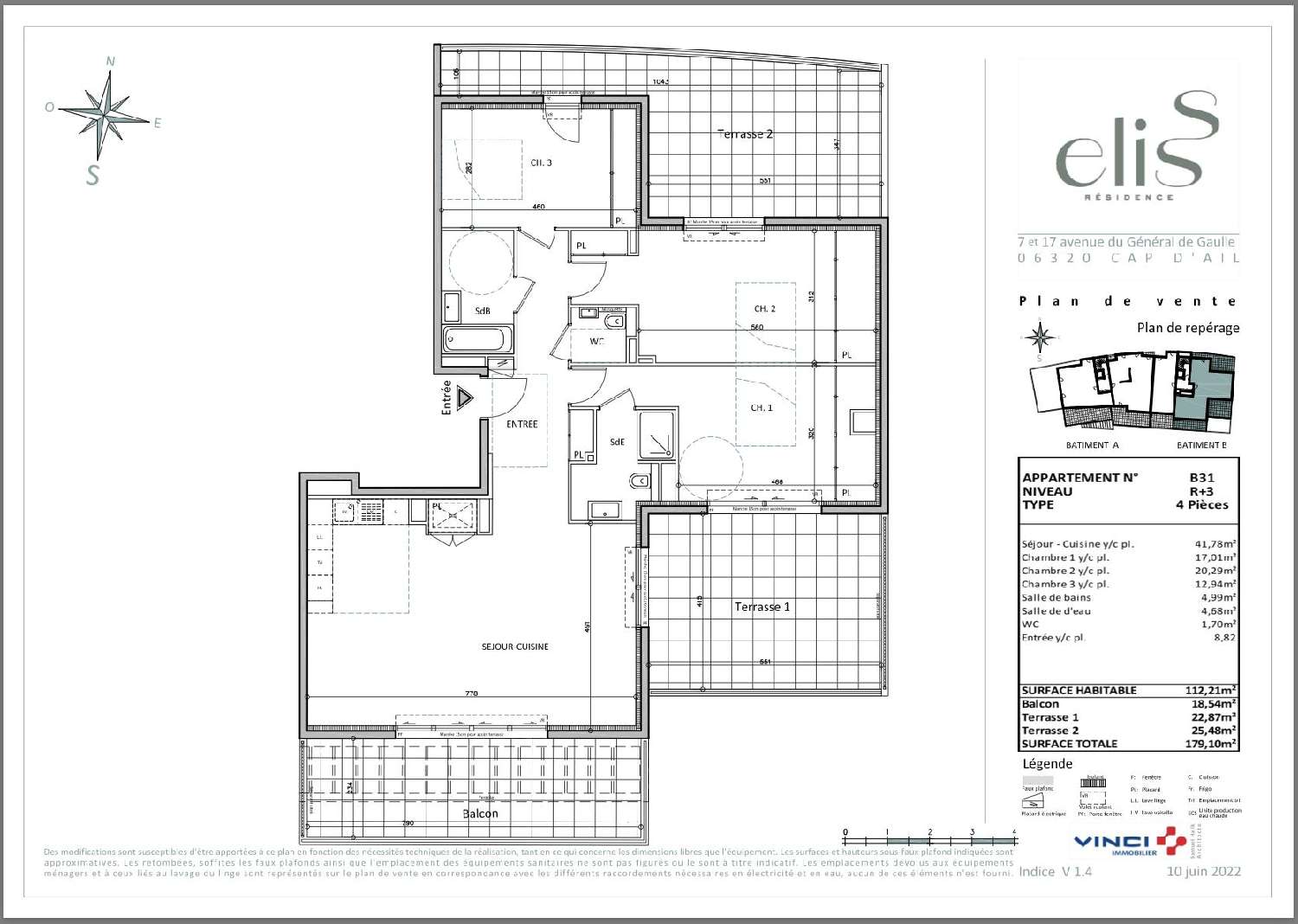  en venta apartamento Cap-d'Ail Alpes-Maritimes 2