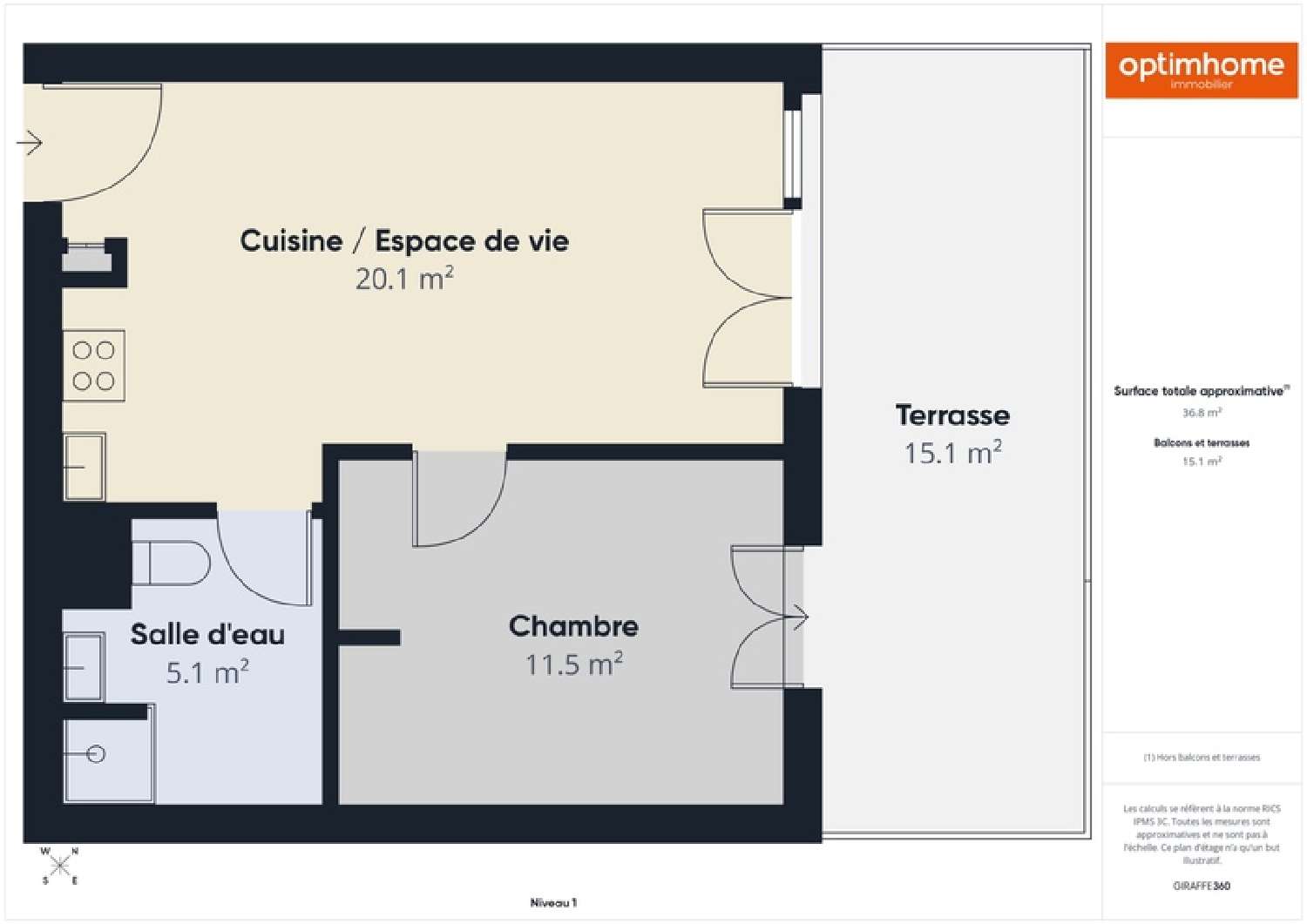  à vendre appartement Castelnau-le-Lez Hérault 3
