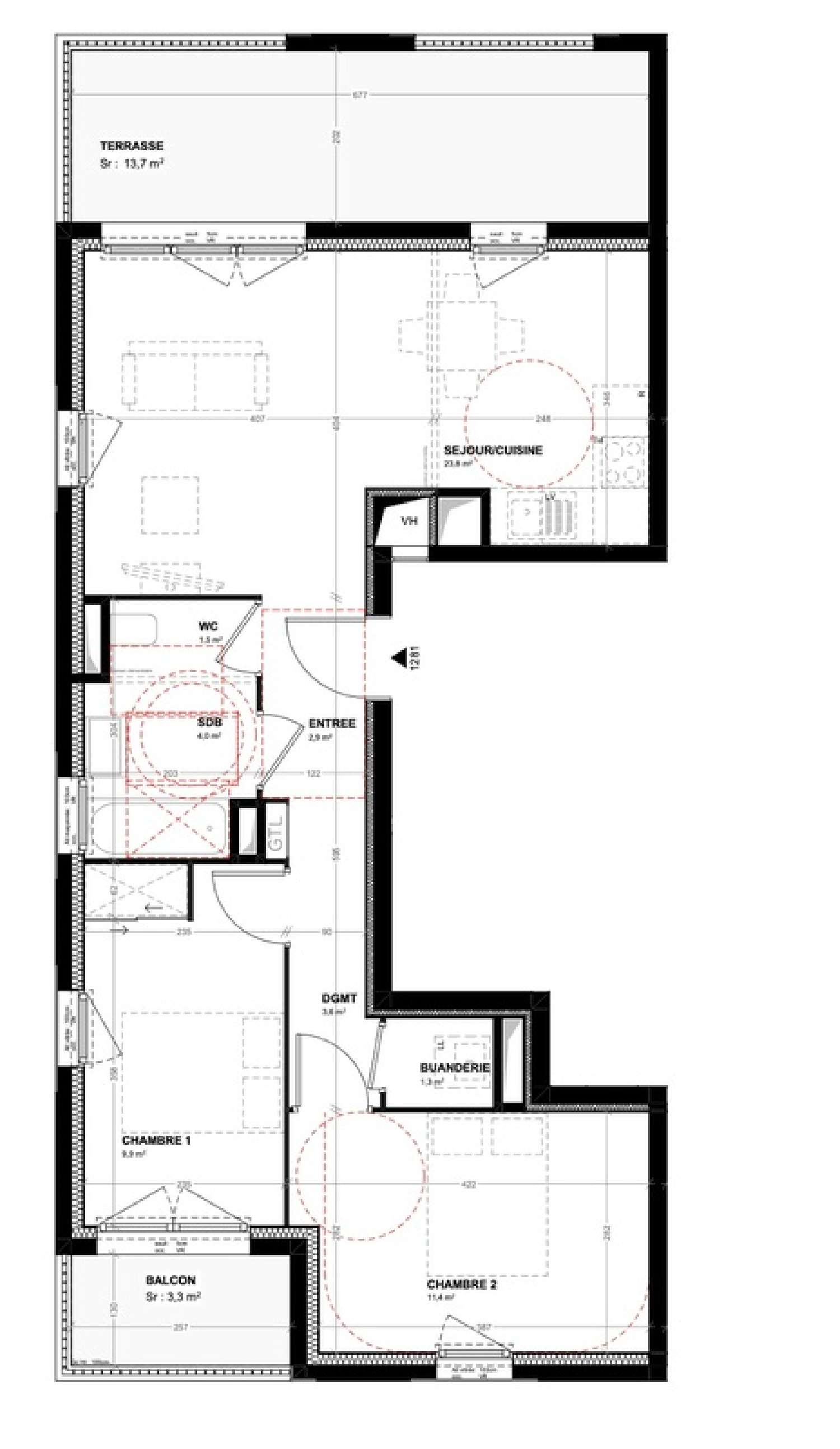  à vendre appartement Clermont-Ferrand 63100 Puy-de-Dôme 4