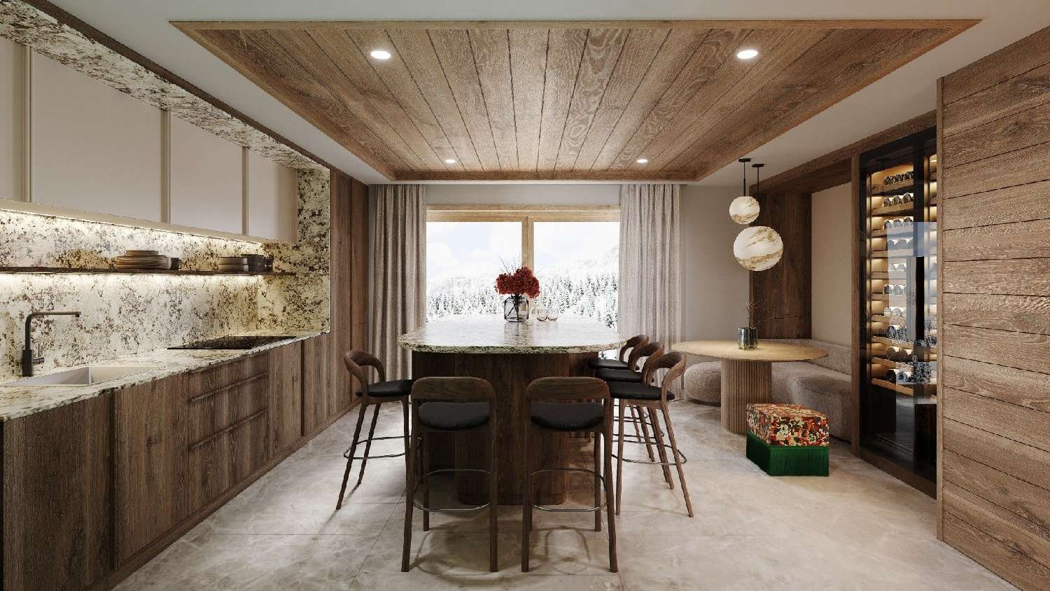  for sale apartment Courchevel Savoie 3