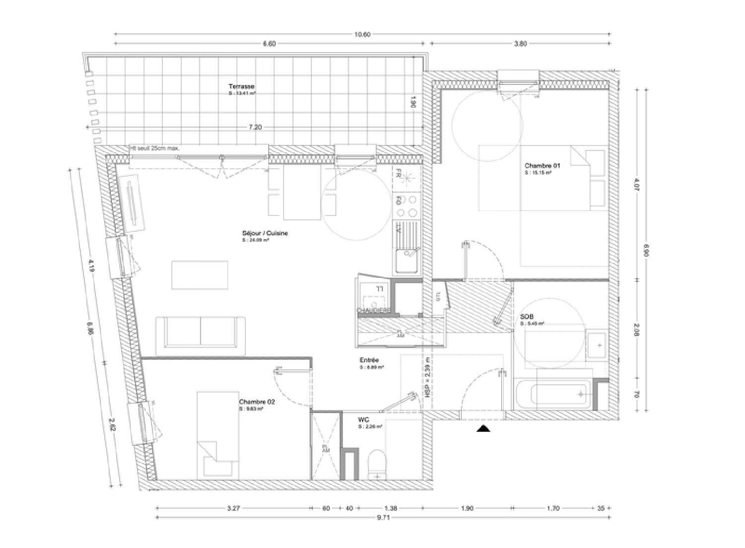 à vendre appartement Cournon-d'Auvergne Puy-de-Dôme 2