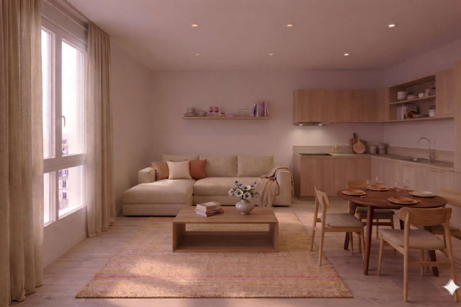  à vendre appartement La Courneuve Seine-Saint-Denis 2