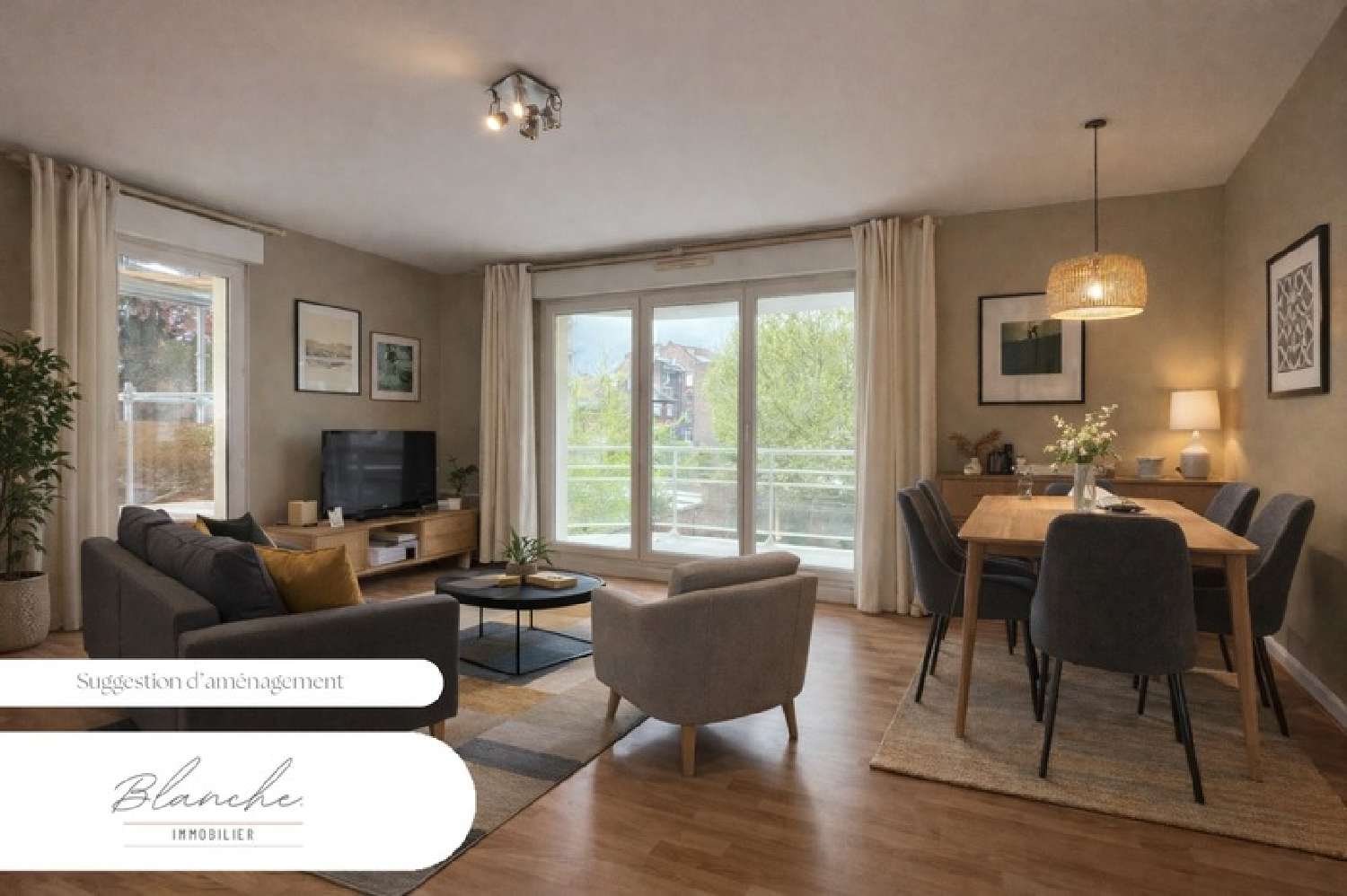  for sale apartment La Madeleine Nord 2