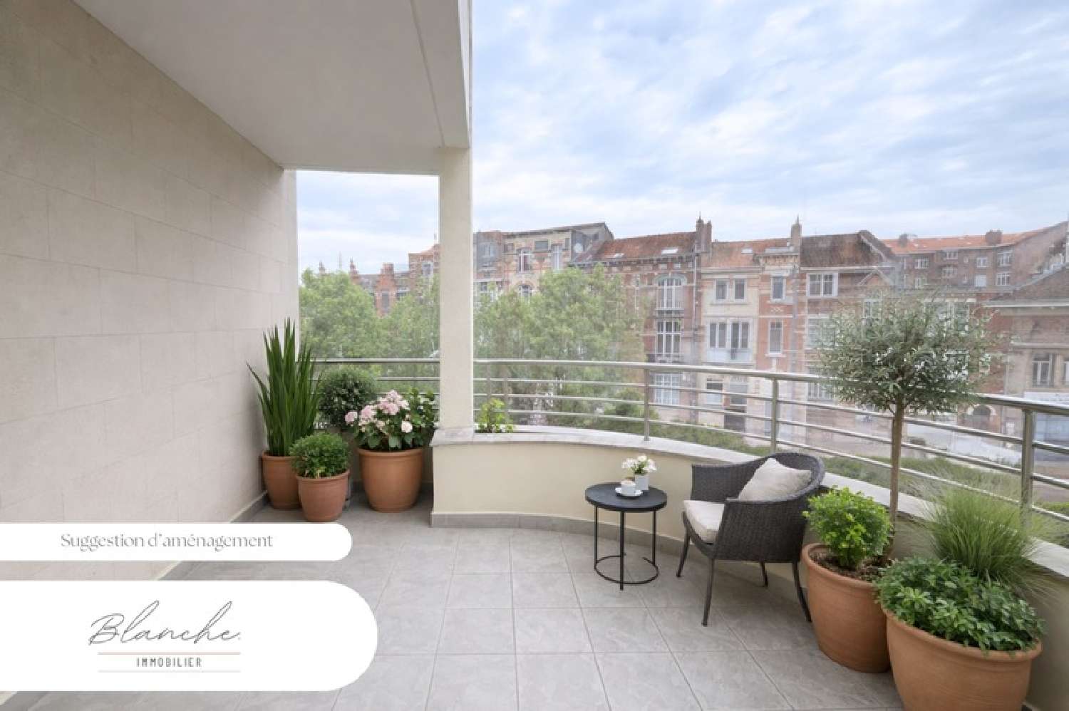  for sale apartment La Madeleine Nord 5