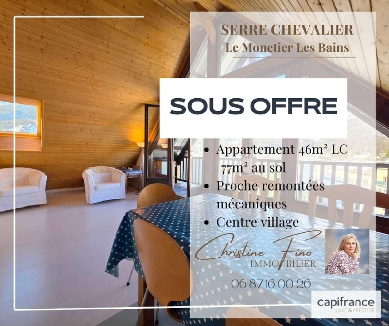 te koop appartement Le Monêtier-les-Bains Hautes-Alpes 1