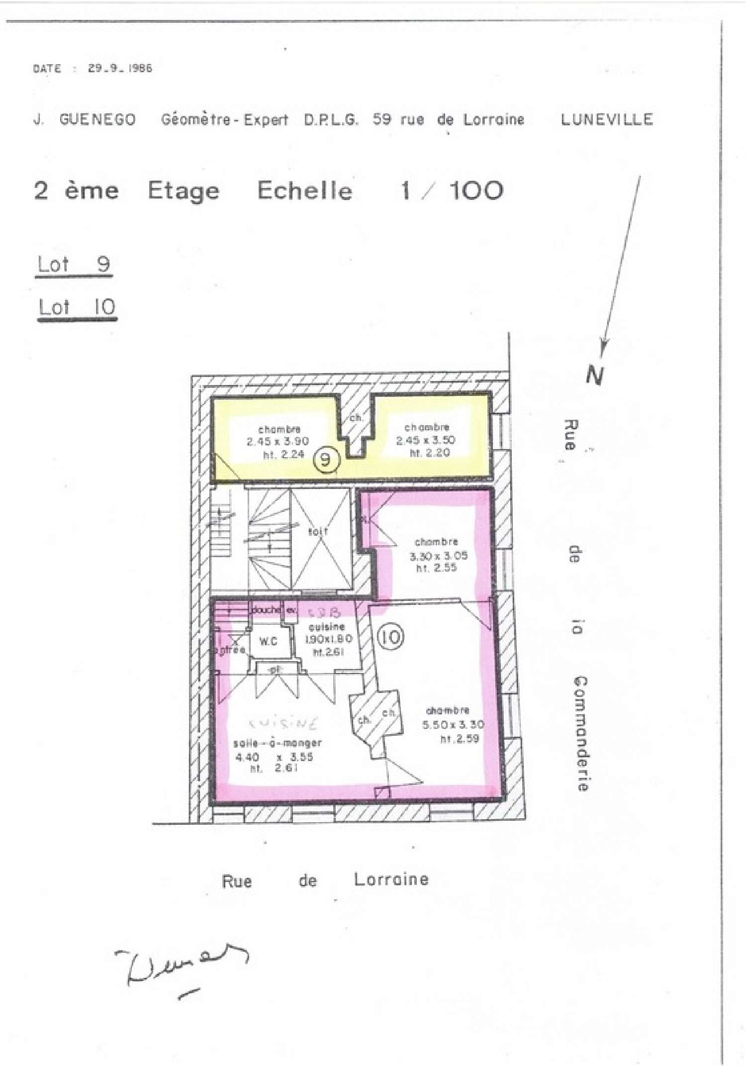 te koop appartement Lunéville Meurthe-et-Moselle 2