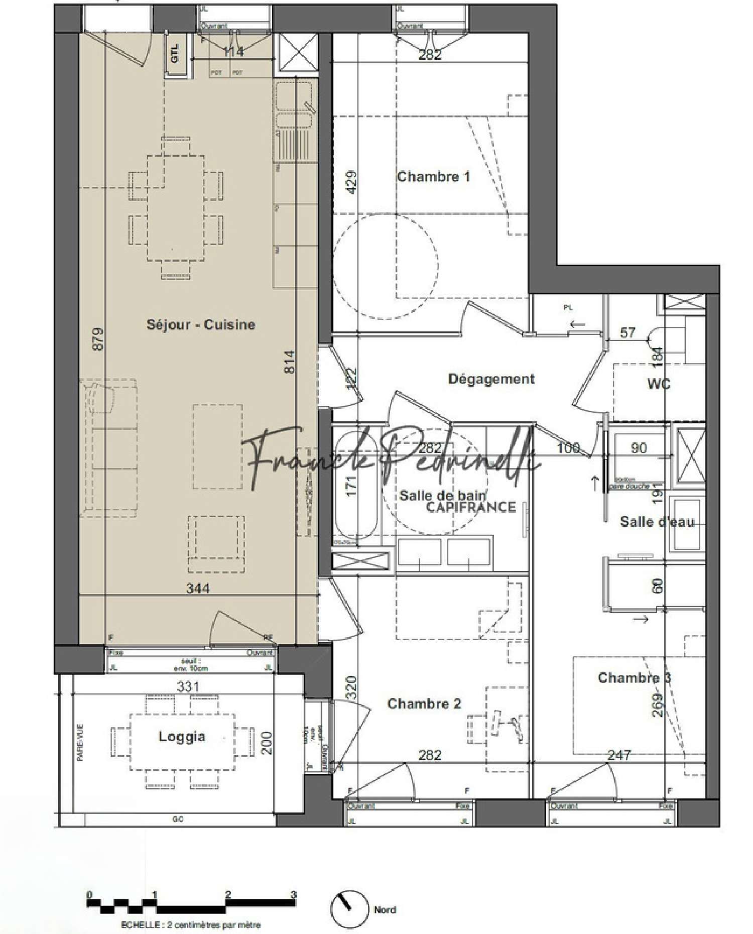  à vendre appartement Lyon 2e Arrondissement Rhône 2