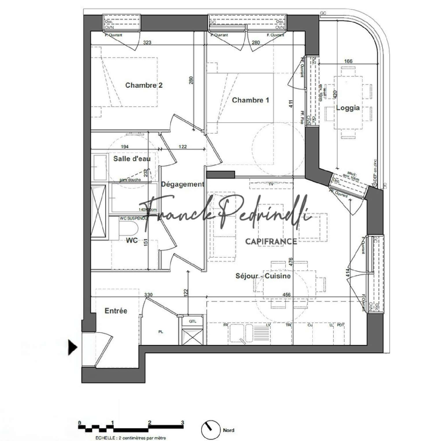  à vendre appartement Lyon 2e Arrondissement Rhône 1