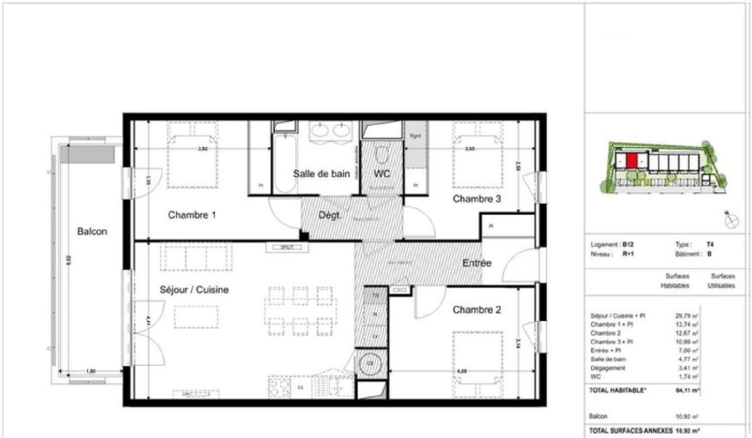  te koop appartement Montrabé Haute-Garonne 4