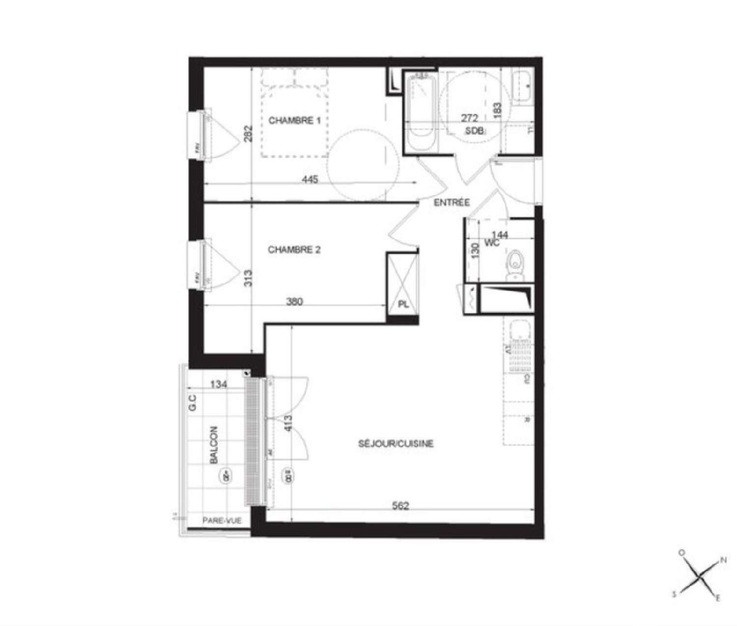  te koop appartement Moussy-le-Vieux Seine-et-Marne 5